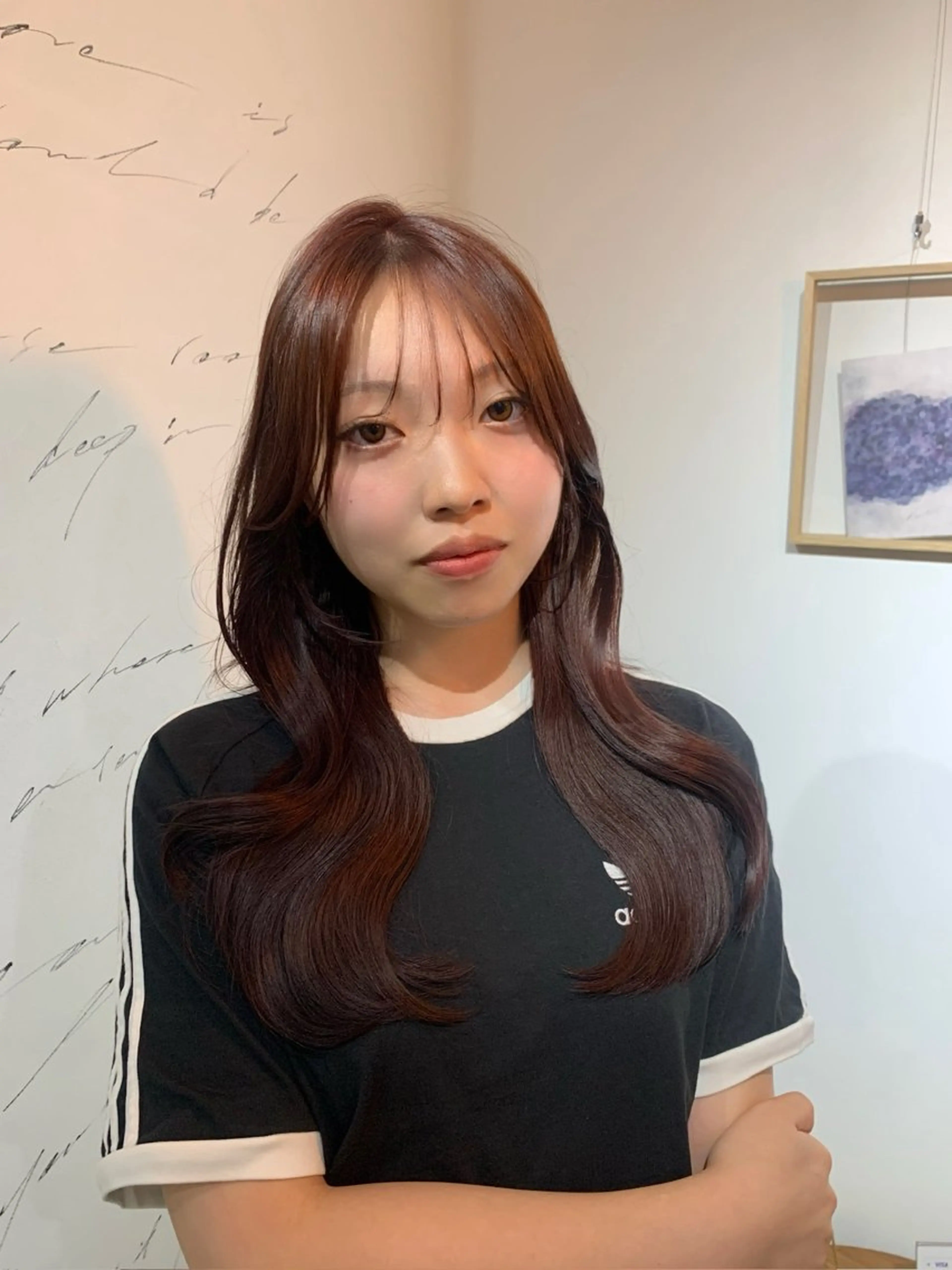 カット＋髪質改善カラーの写真