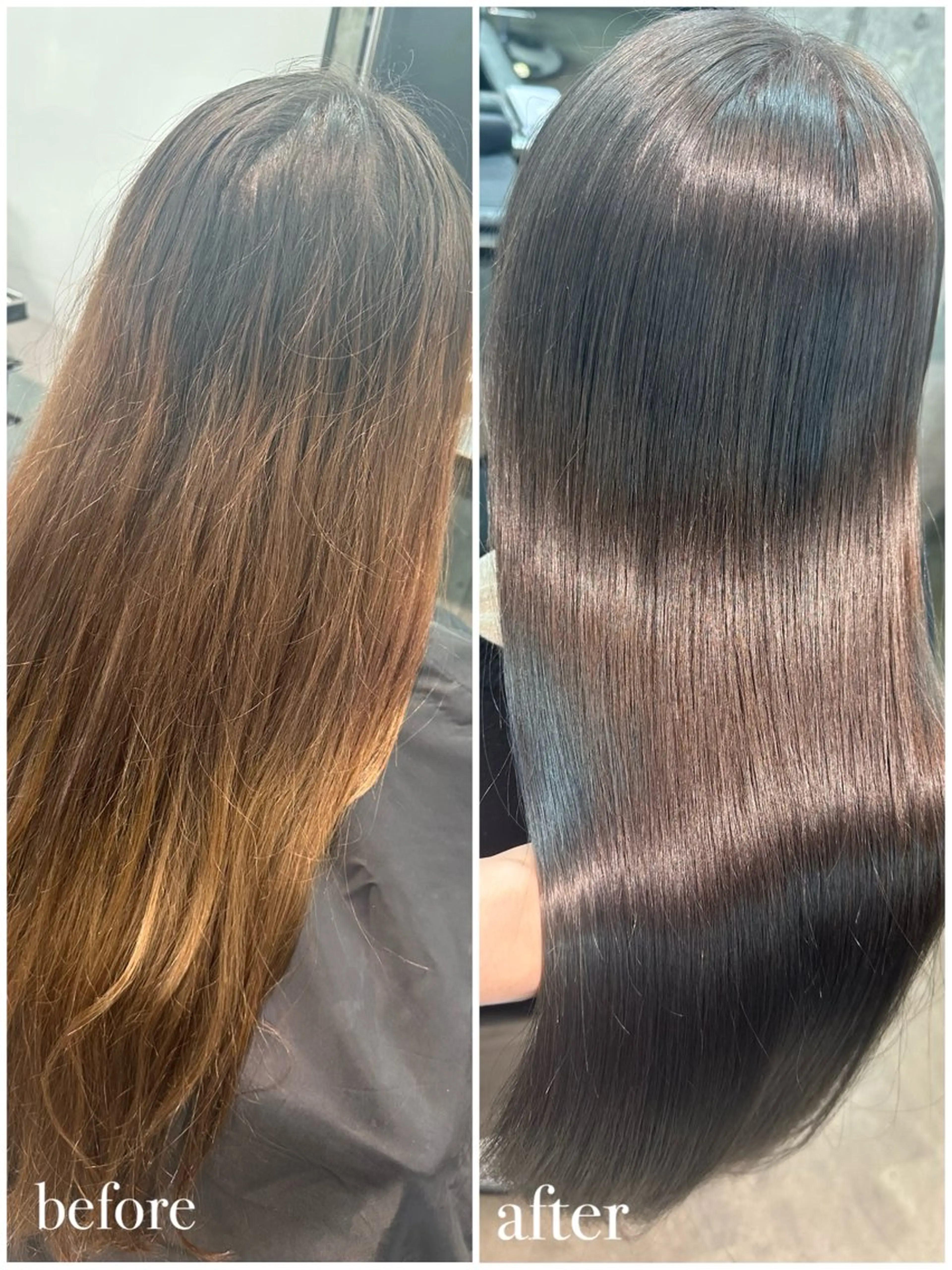 ロング シールエクステ エクステ エクステ💕カラー エリア最安値💕のヘアスタイル