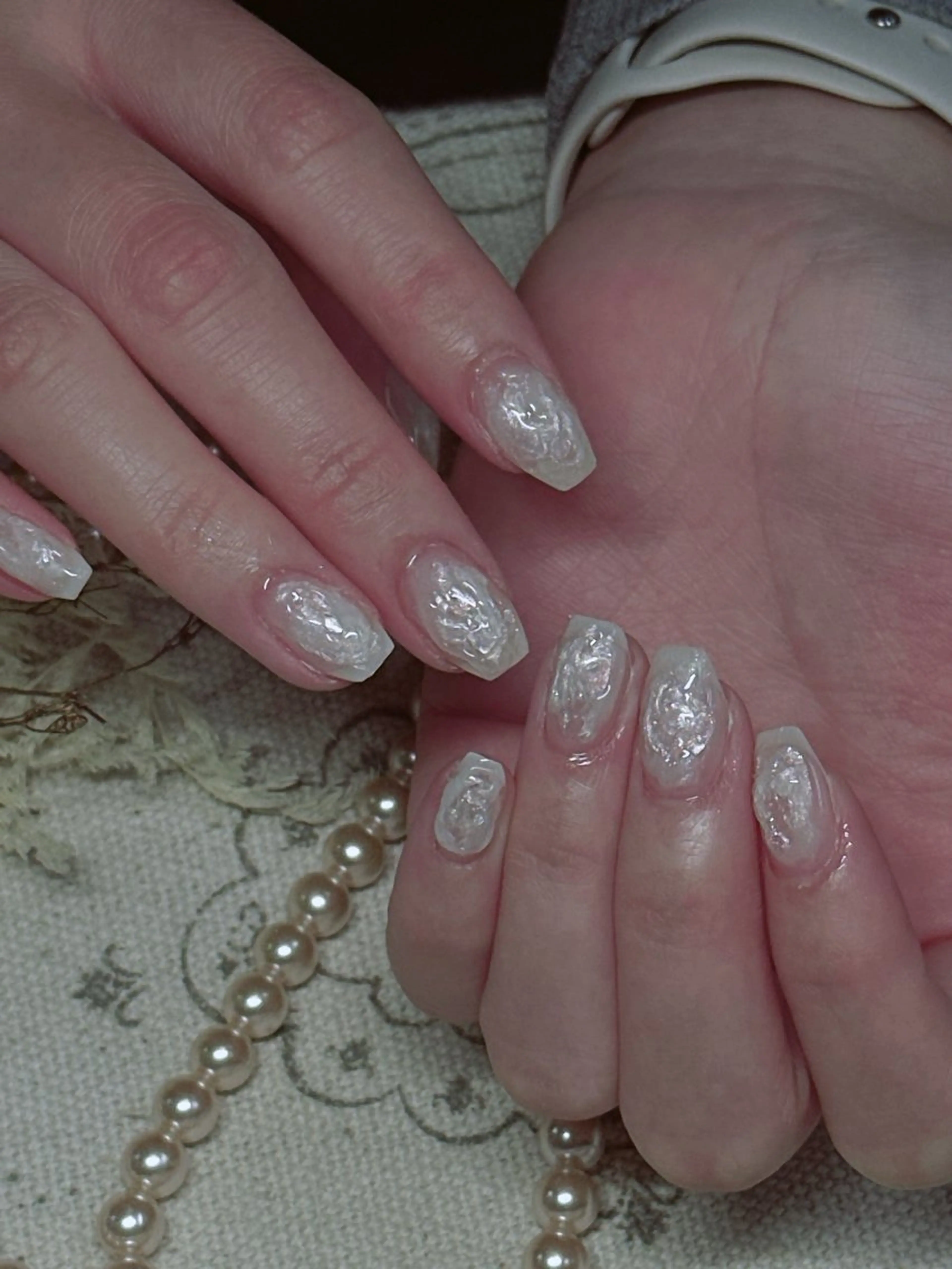 ネイル 韓国ネイル マグネットネイル ニュアンスネイル オフィスネイル ワンカラーネイル May&Way Neilのネイルデザイン