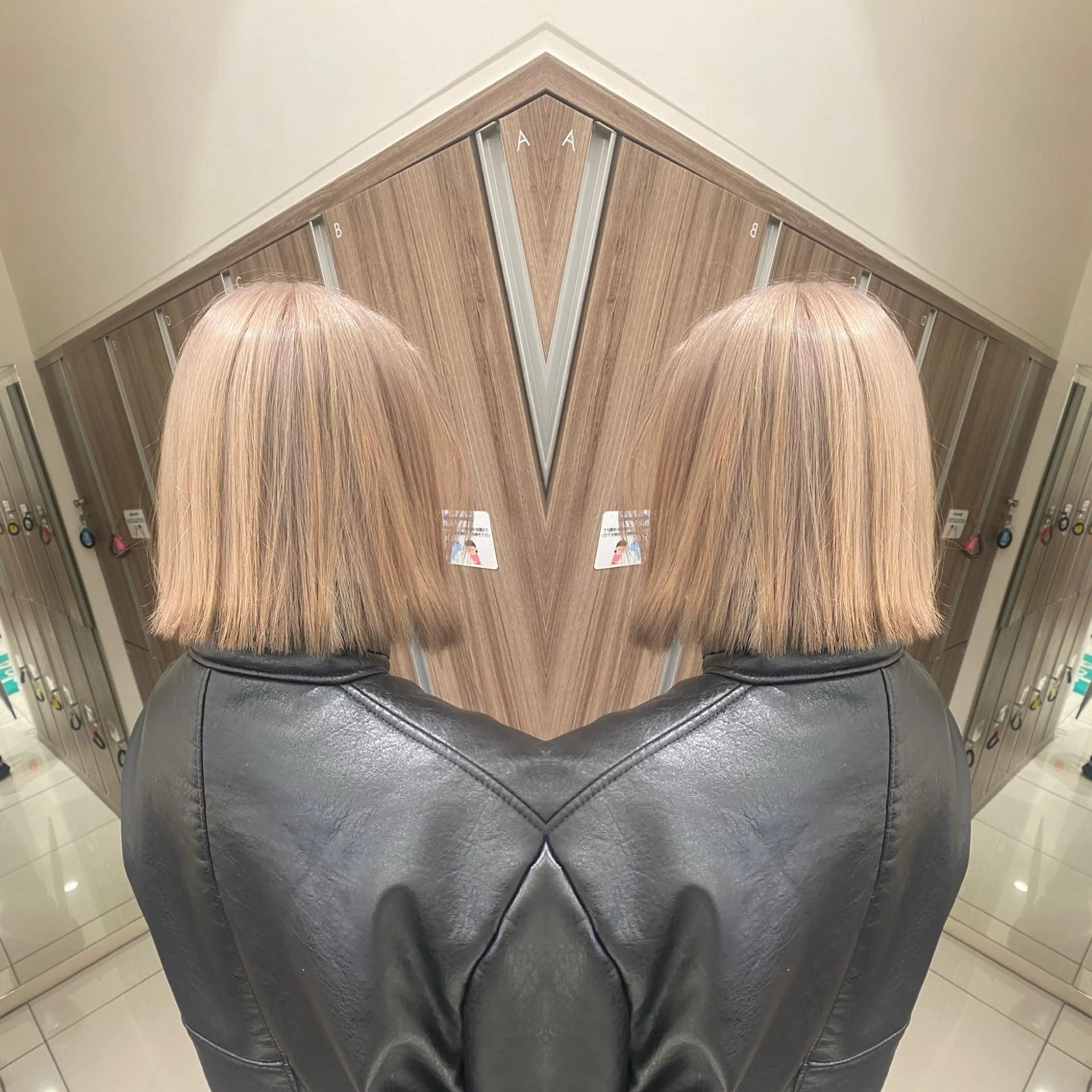 ミディアム カット ヘアカラー トリートメント 髪質改善カラー/店長 宮内秀峰のヘアスタイル