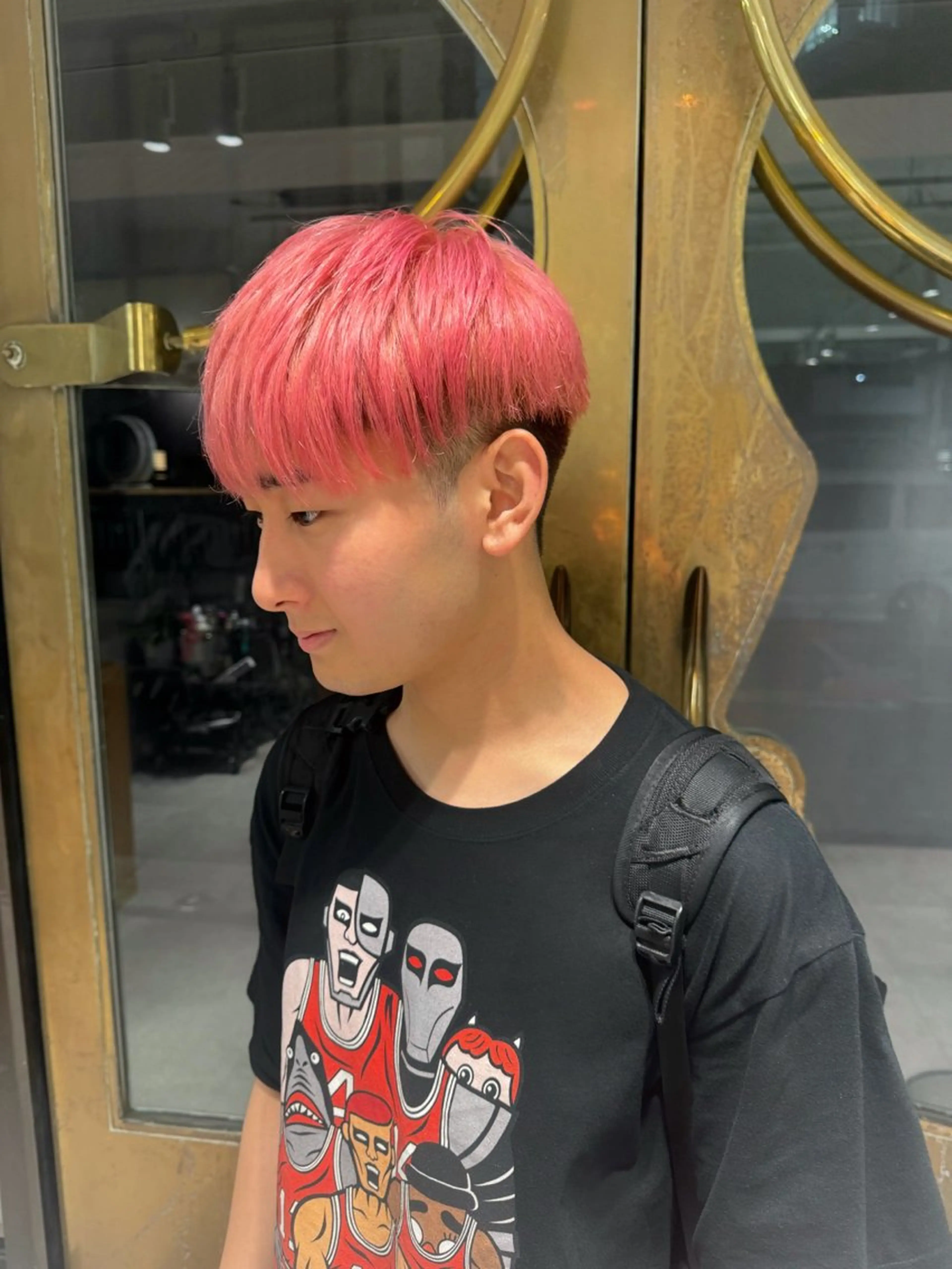 ショート カラー メンズ カット ヘアカラー トリートメント メンズNO.1口コミ 高評価🟡三澤拓海✅のヘアスタイル