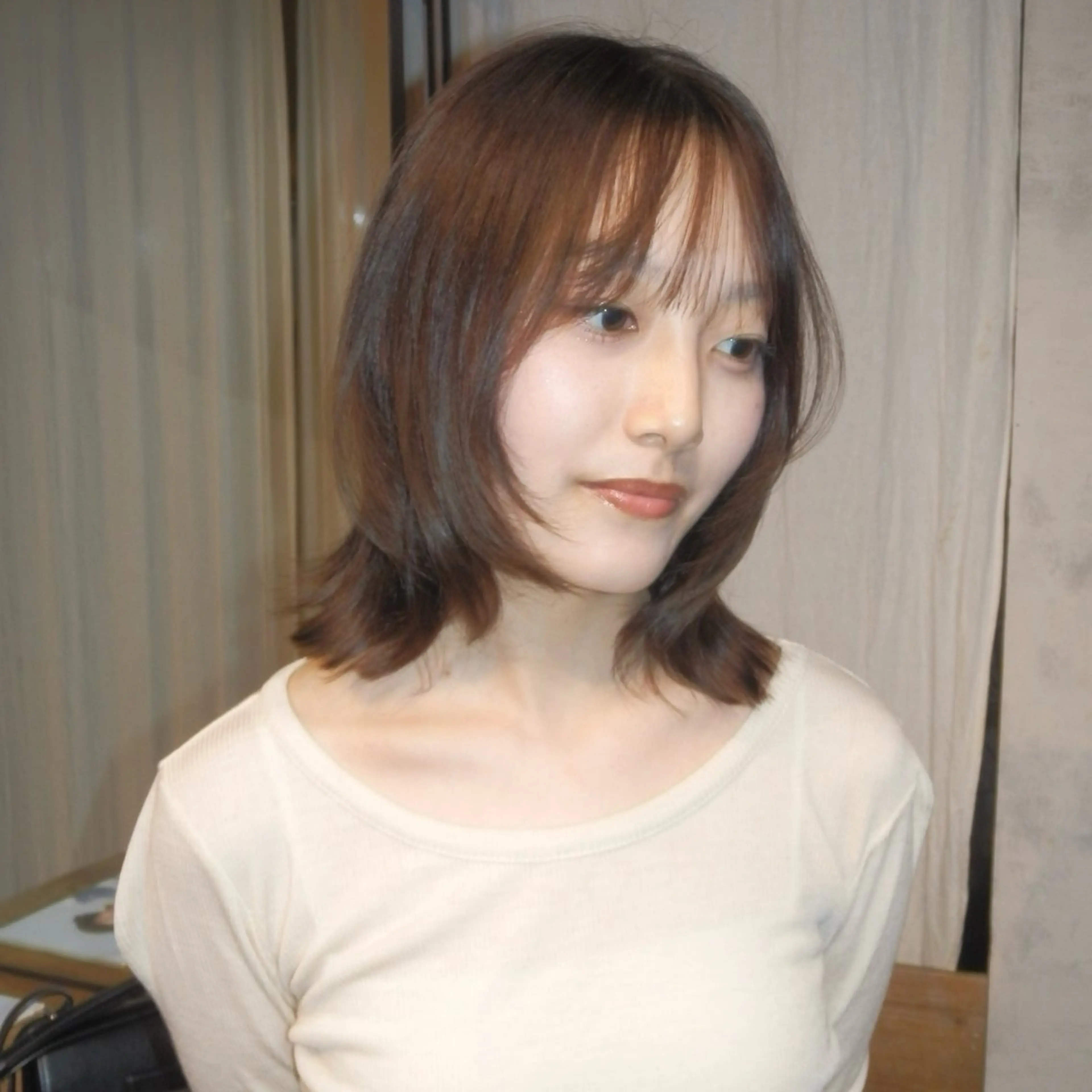 ミディアム riff design labo所属・Fuka 大阪狭山市美容室のヘアスタイル