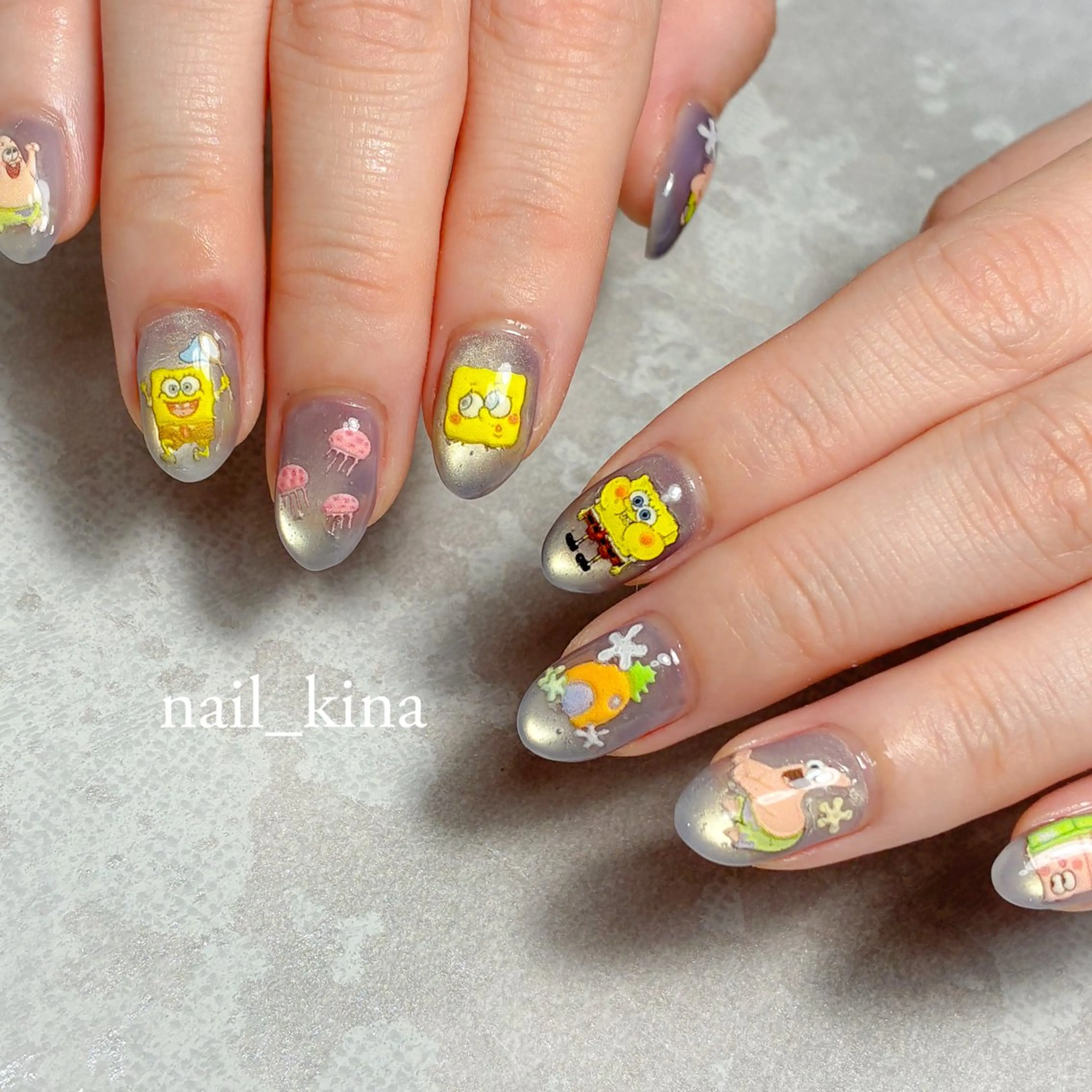 ネイル ワンカラーネイル ピンク 夏ネイル nail_ kinaのネイルデザイン