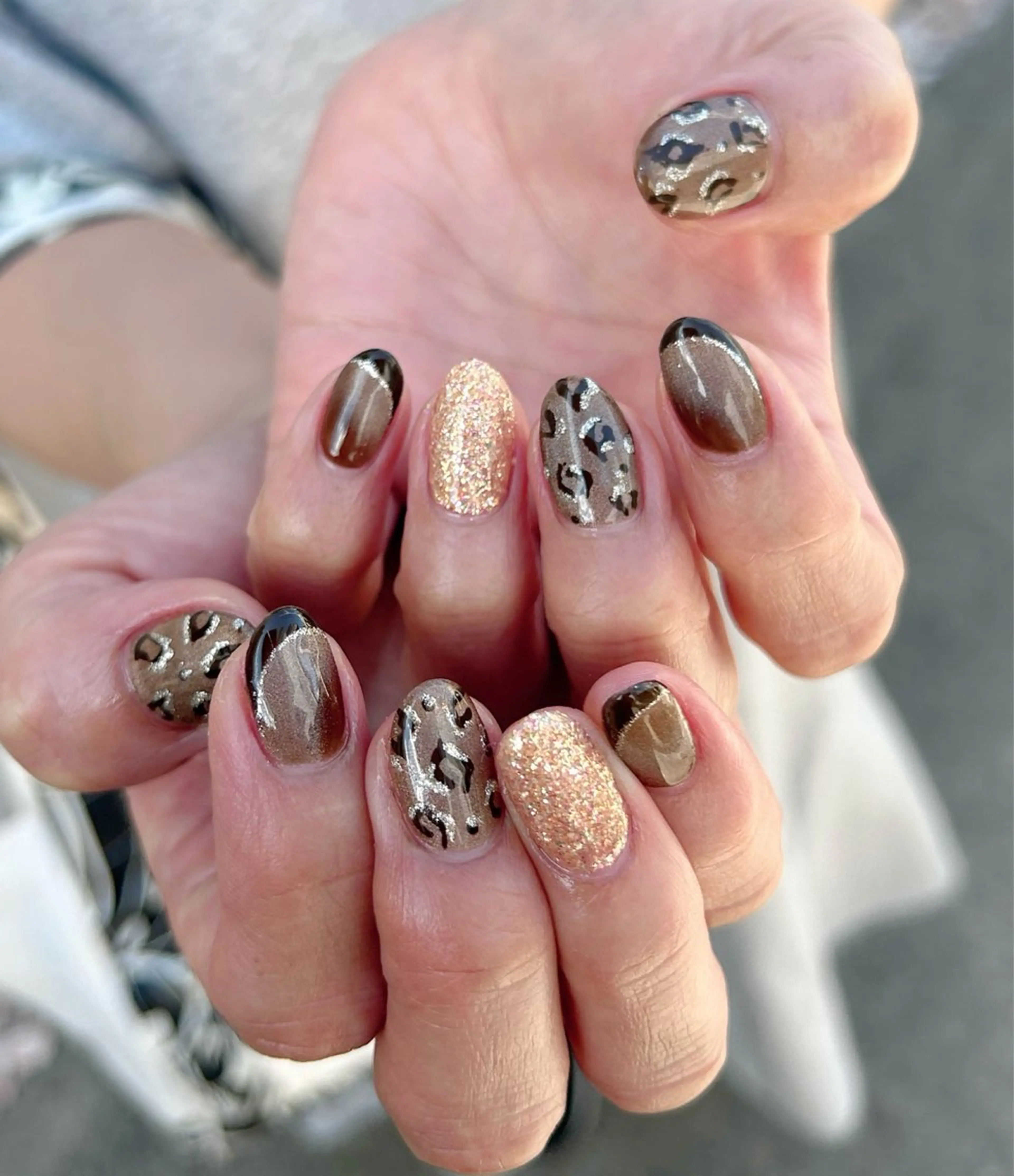 ネイル アニマル柄 ハンドネイル Nail Salon Ｄream Mamのネイルデザイン