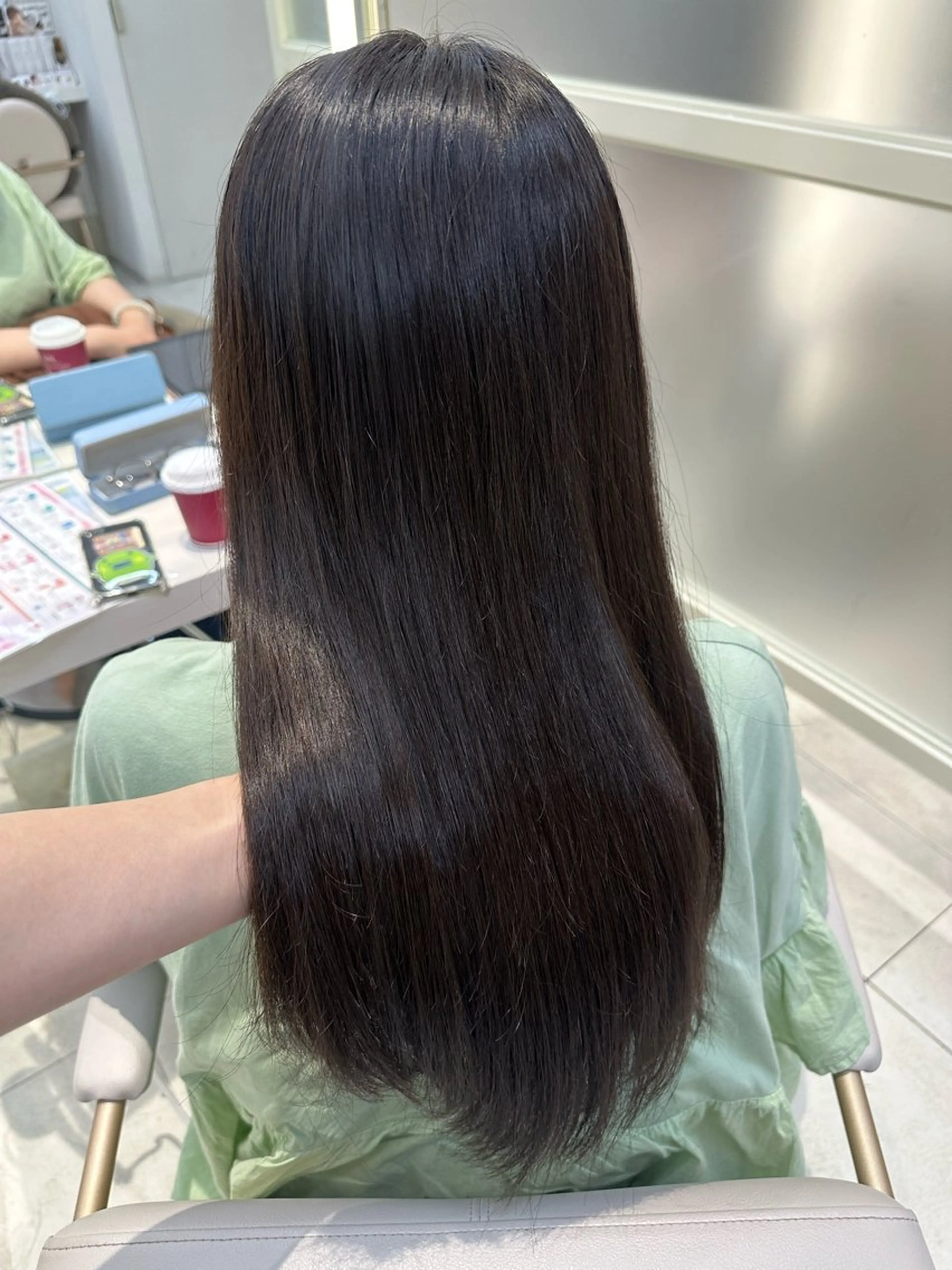 ロング oto🎀×美髪× シースルー前髪🤍のヘアスタイル