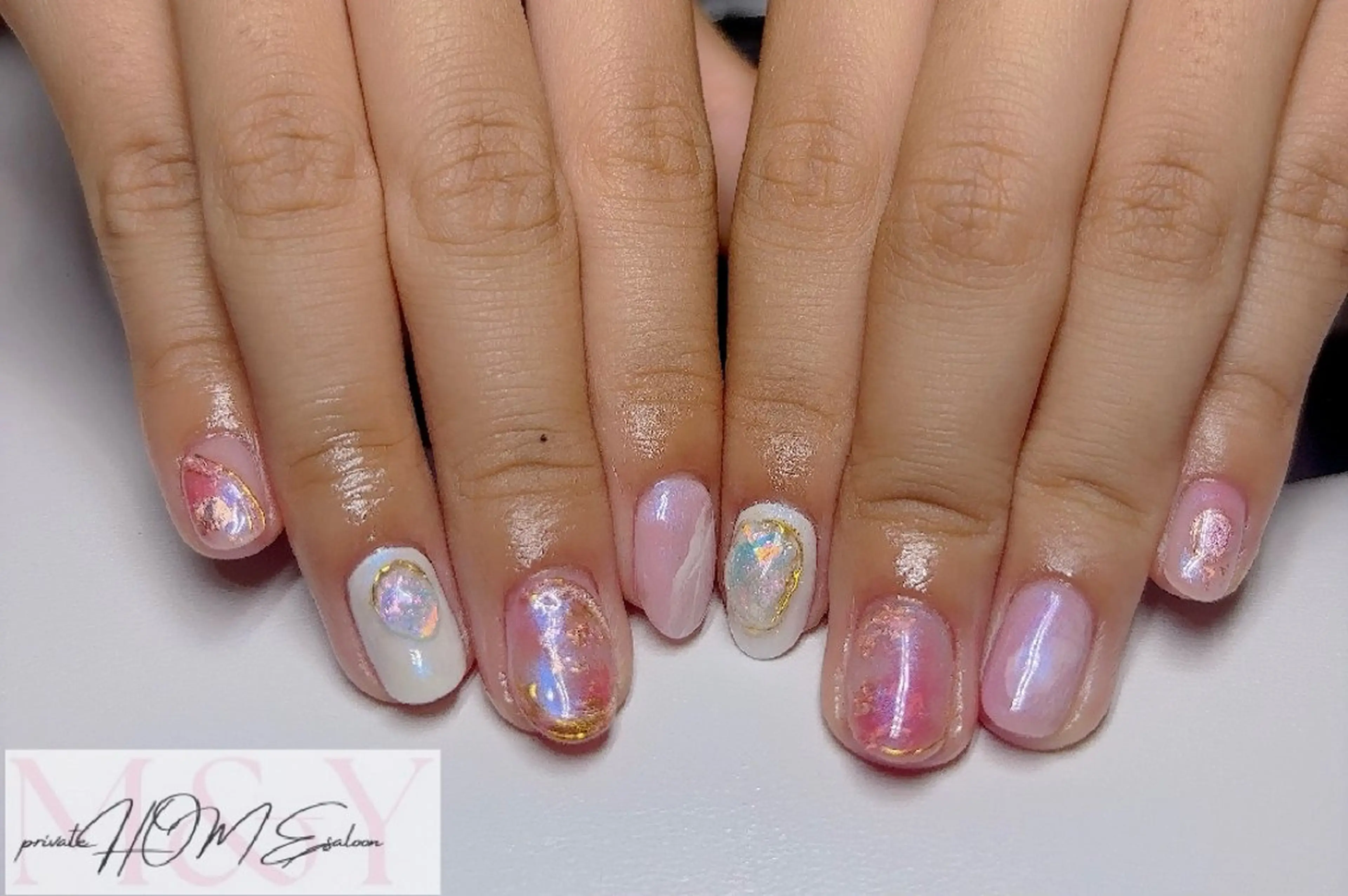 ショート ハンドネイル nailsalonM&Y所属・mai M&Ｙのネイルデザイン