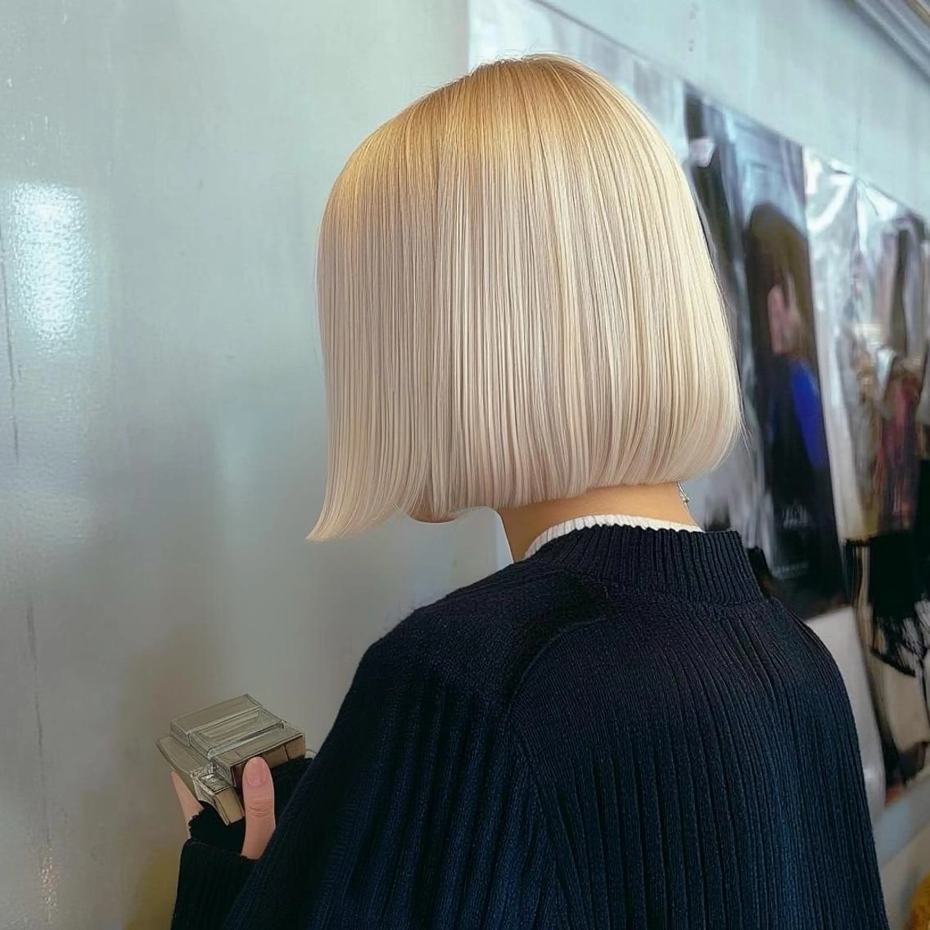 セミロング カラー ブリーチ ケアブリーチ ヘアカラー corazon ブリーチのヘアスタイル