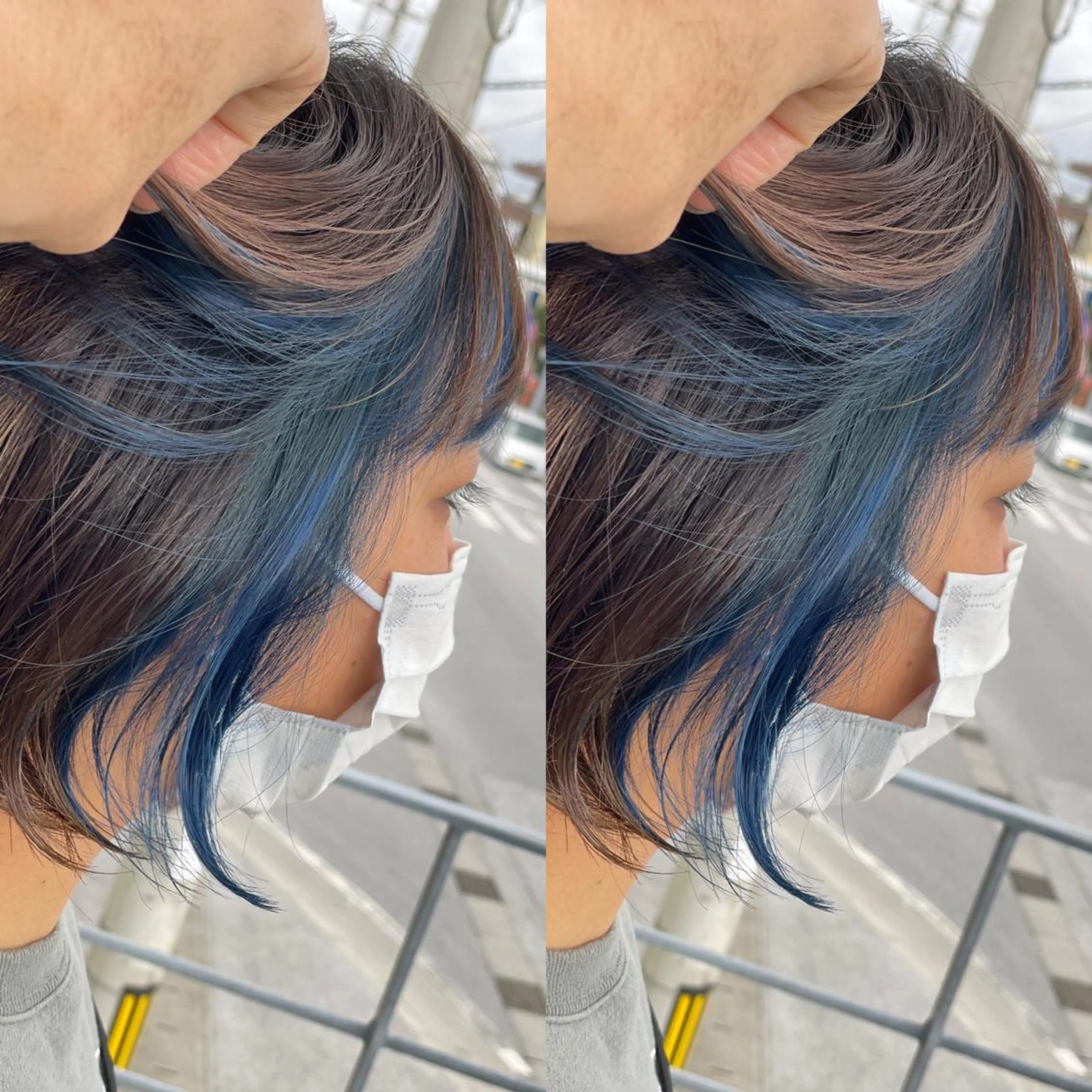 ミディアム カラー Snaly カラー特化ページのヘアスタイル