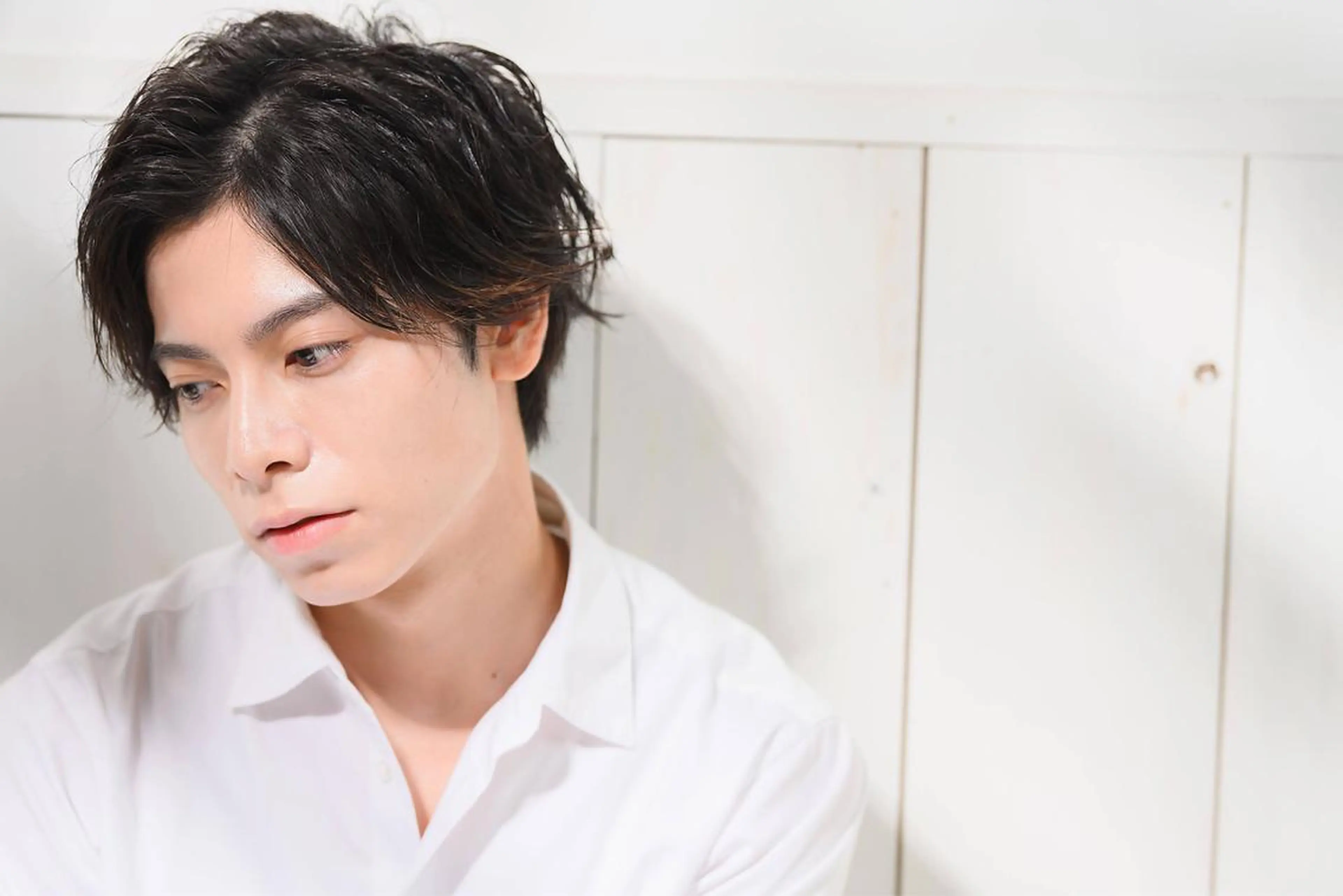 ショート カラー パーマ メンズ メンズサロン💈 吉岡陽【中野】のヘアスタイル