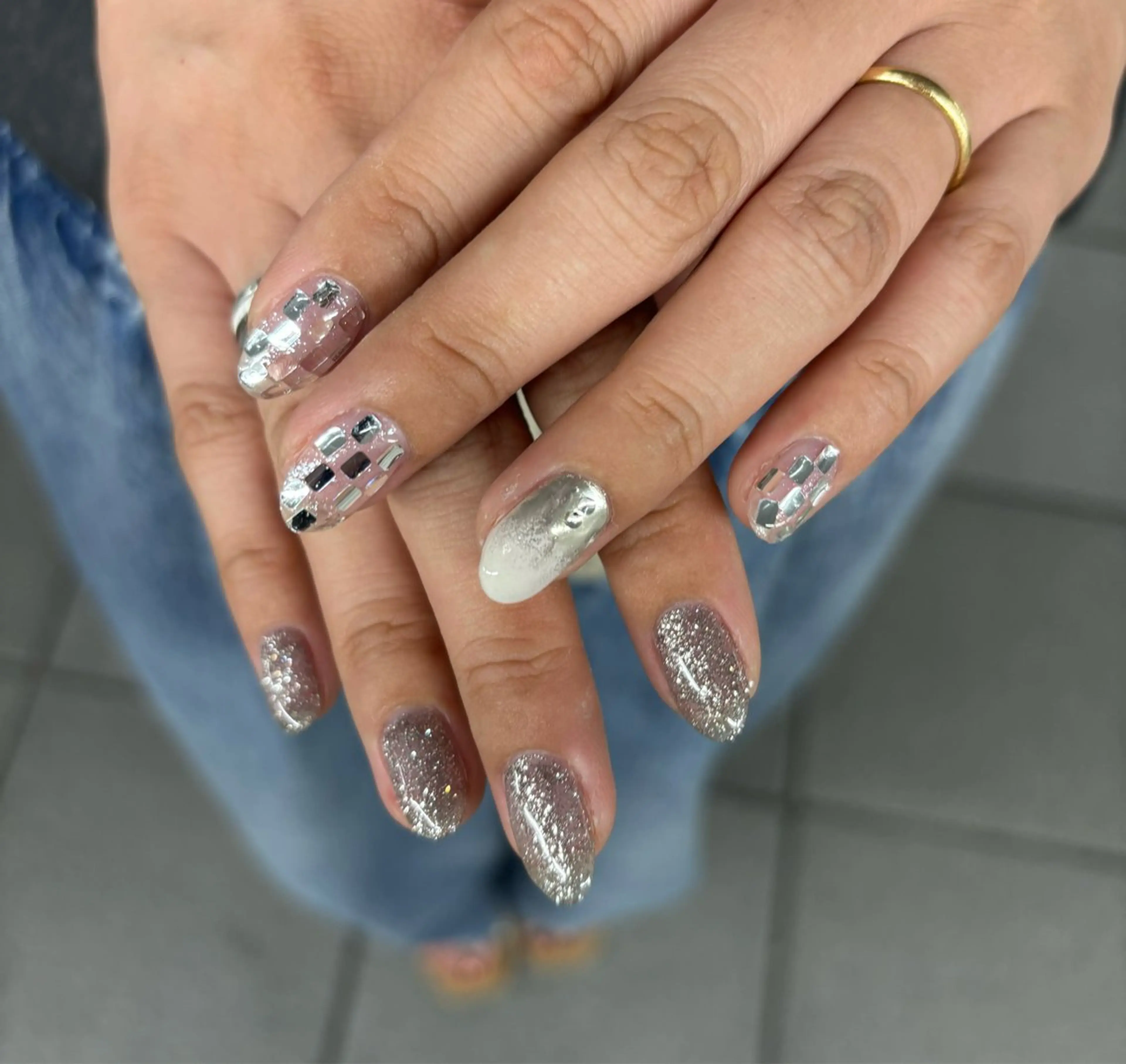 ネイル ハンドネイル Day.aoyama 📍日暮里💅のネイルデザイン