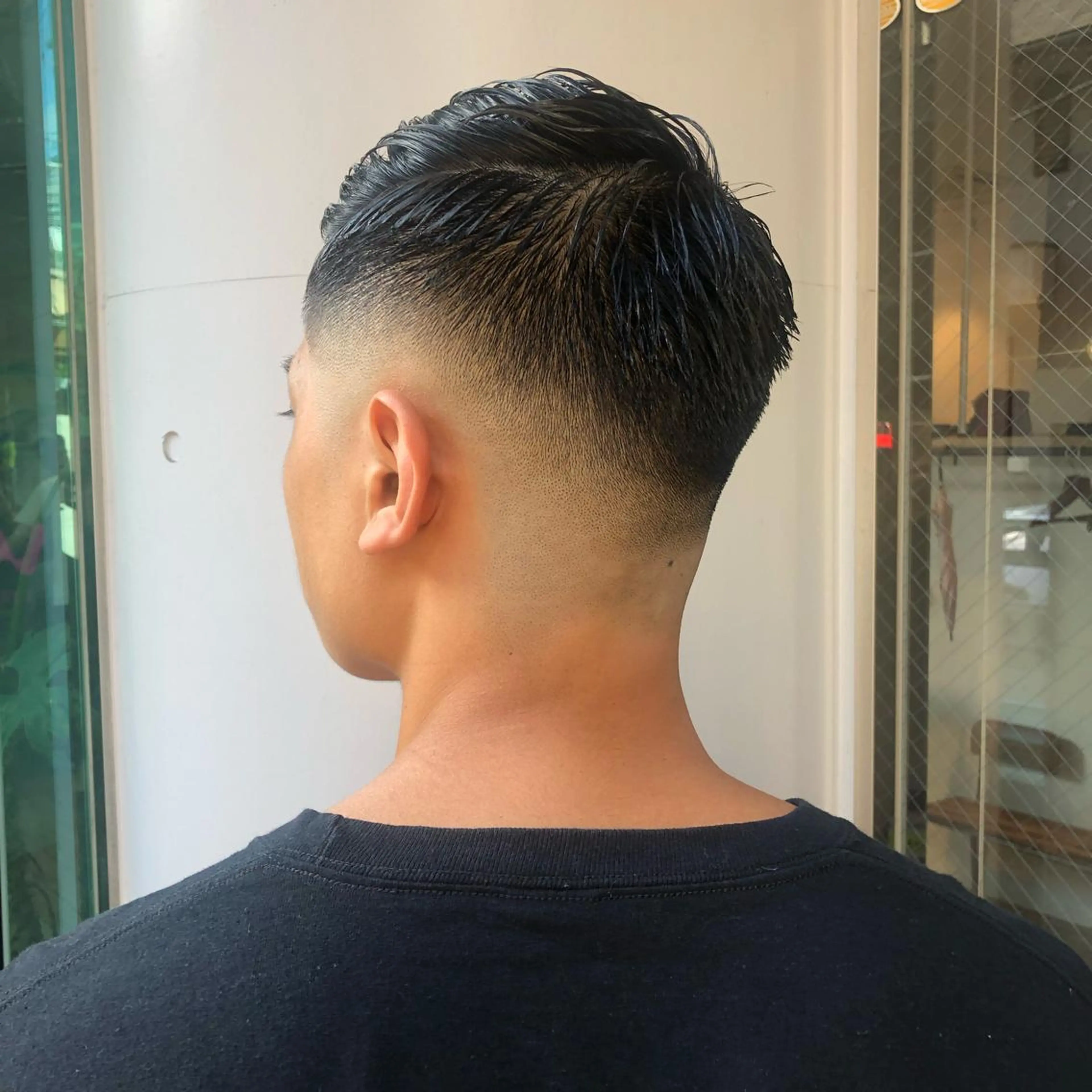 ショート カラー パーマ メンズ BRUNTJET所属・MAEDA MADOKAのヘアスタイル