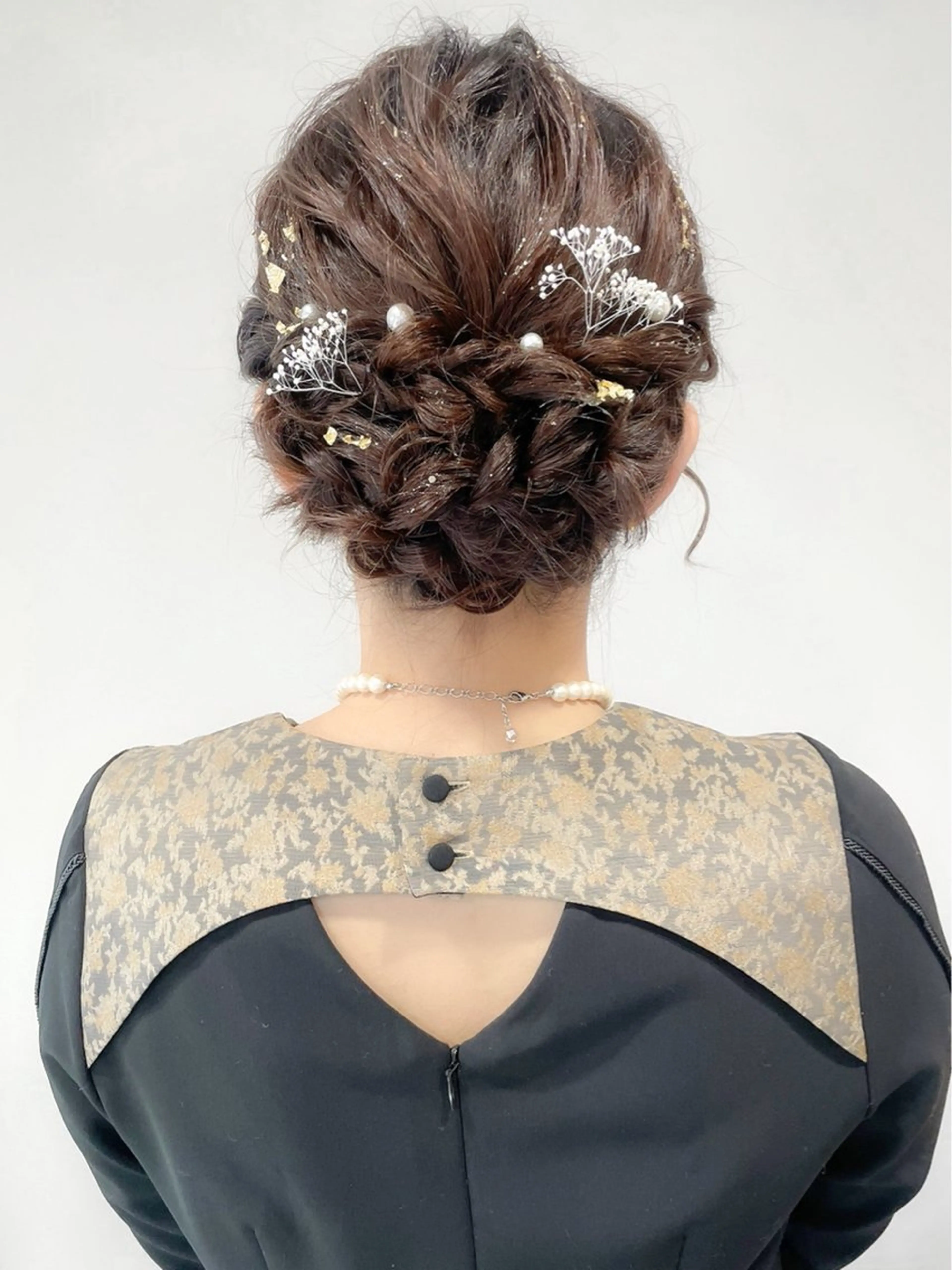 ヘアアレンジ ボブ ヘアセット ミディアム/顔周り/ ベージュ🌼mayuのヘアスタイル