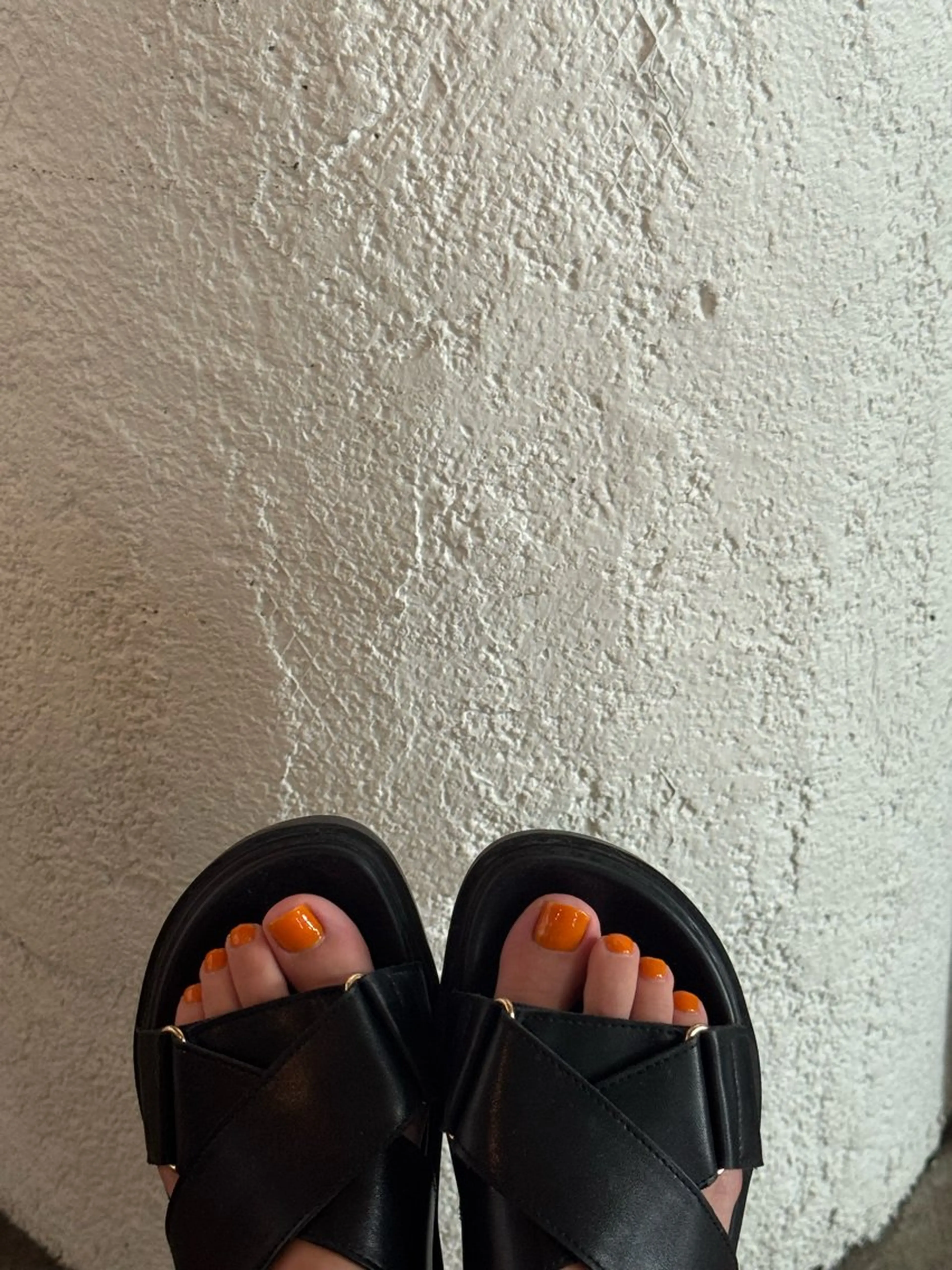 オフなしフットワンカラー🦶の写真