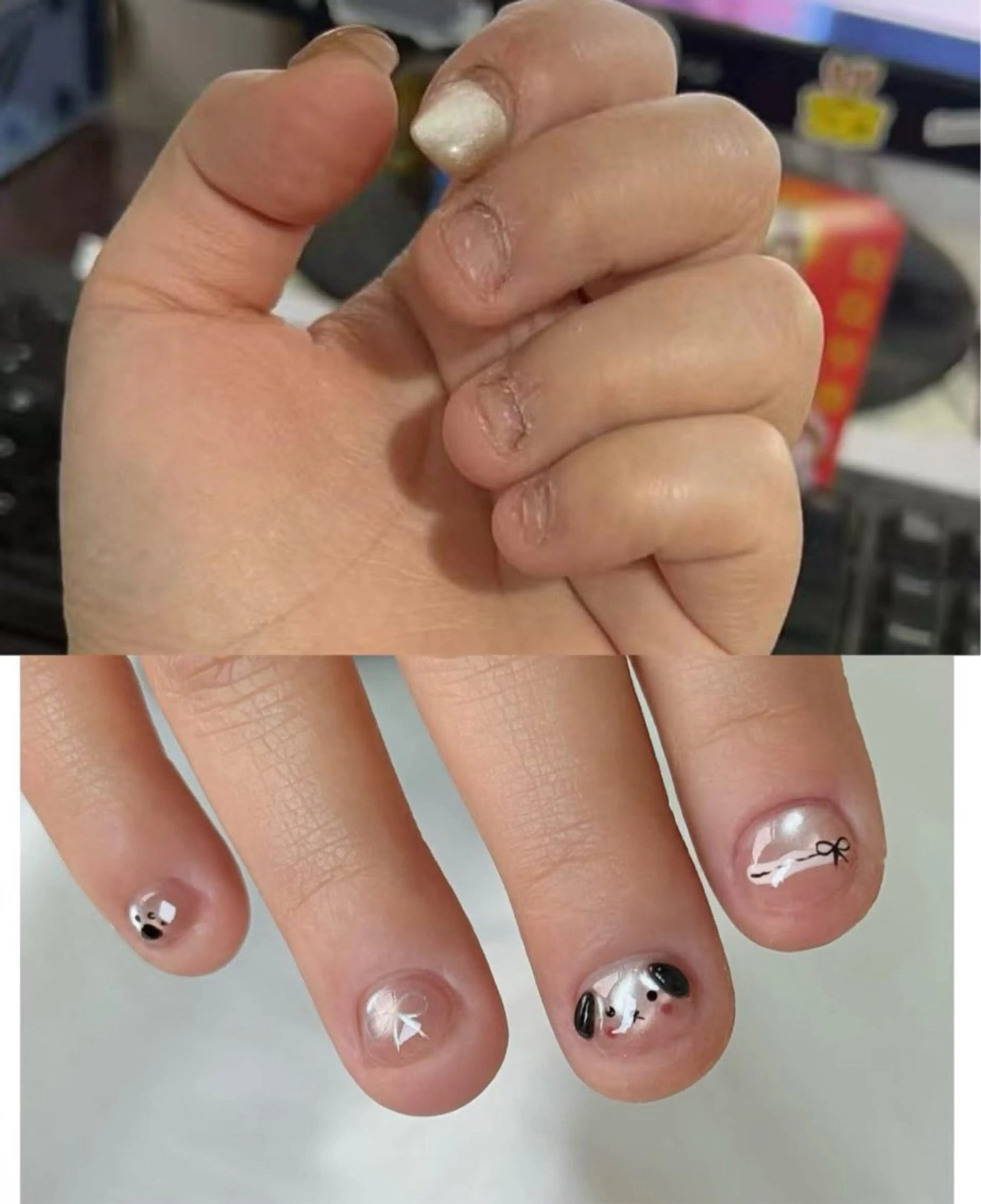 ネイル ショートネイル Ribbonnail salonのネイルデザイン