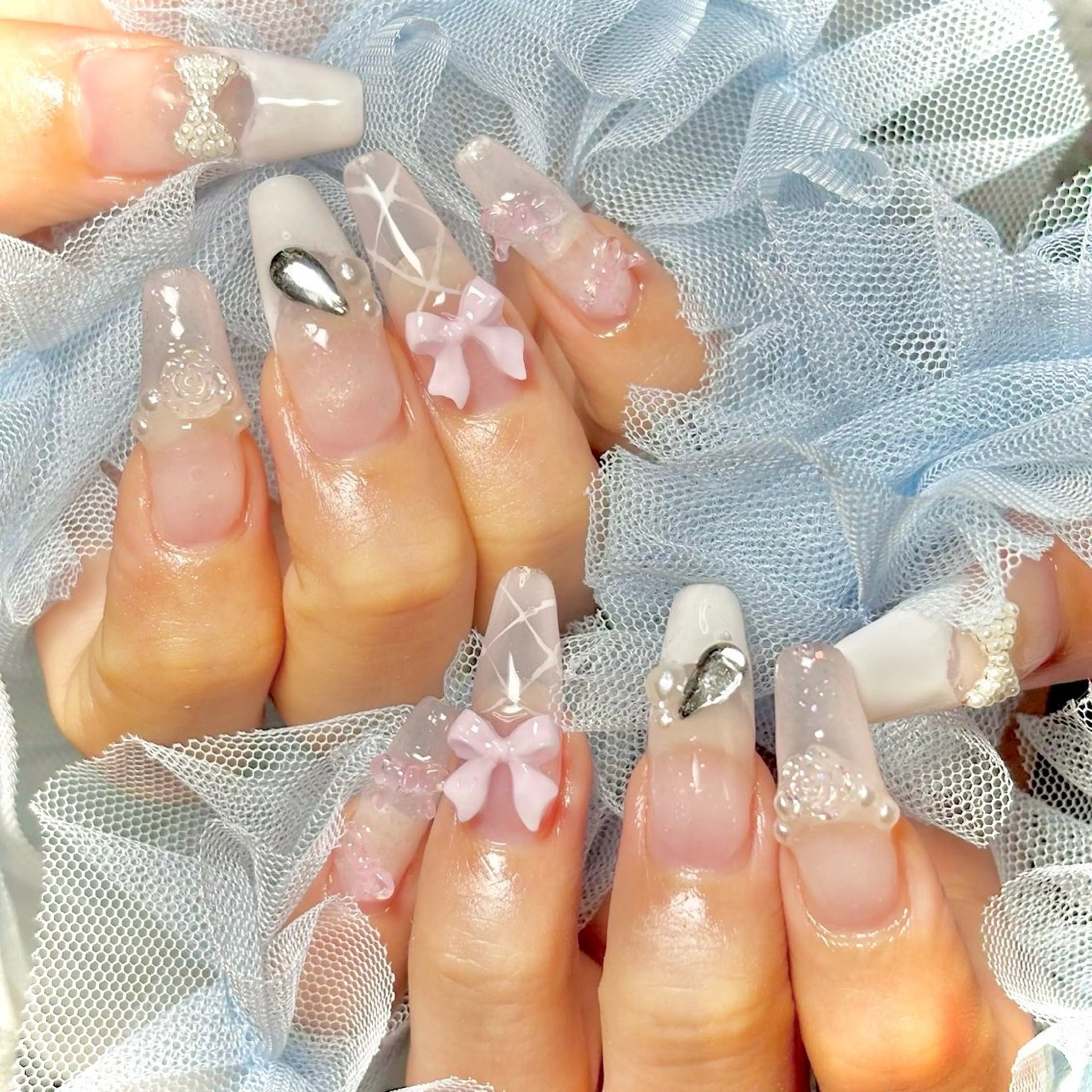 ネイル スカルプネイル miminon 自宅ネイルサロンのネイルデザイン