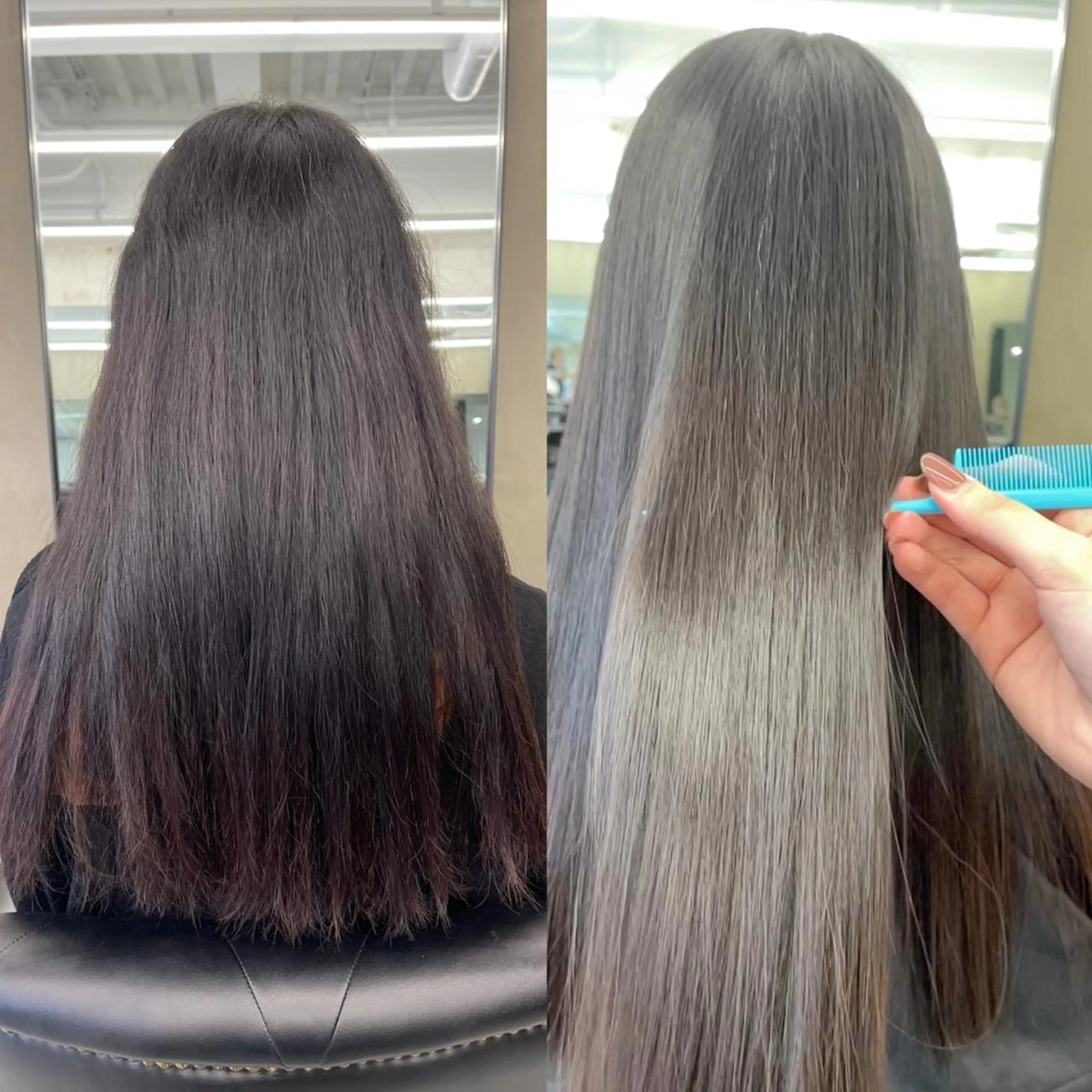 ロング &chaLme   心斎橋所属・emi/髪質改善/ 韓国風/艶カラーのヘアスタイル