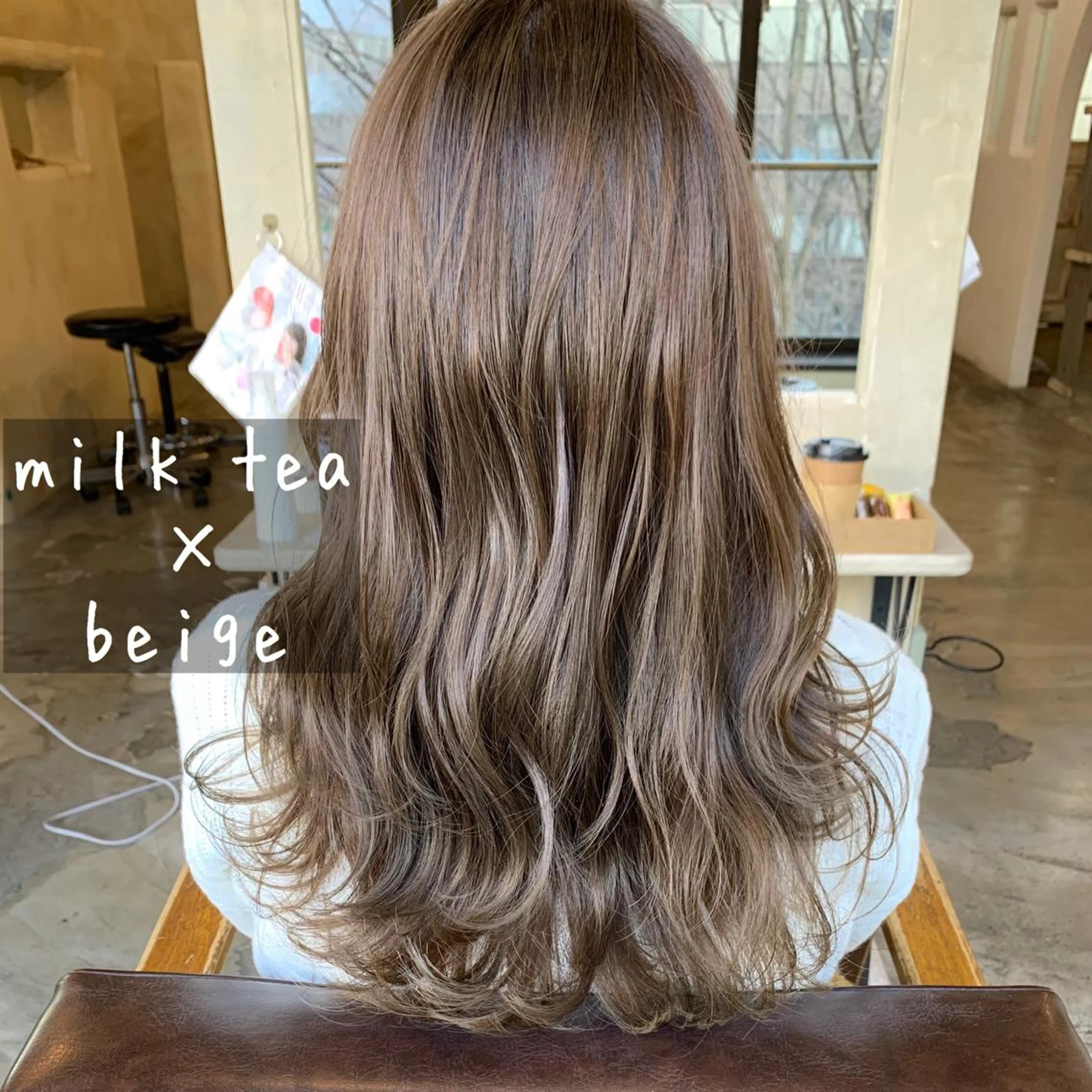 ロング カラー ヘアアレンジ カット ヘアカラー トリートメント merci.所属・🌻あいり merci.🌻のヘアスタイル