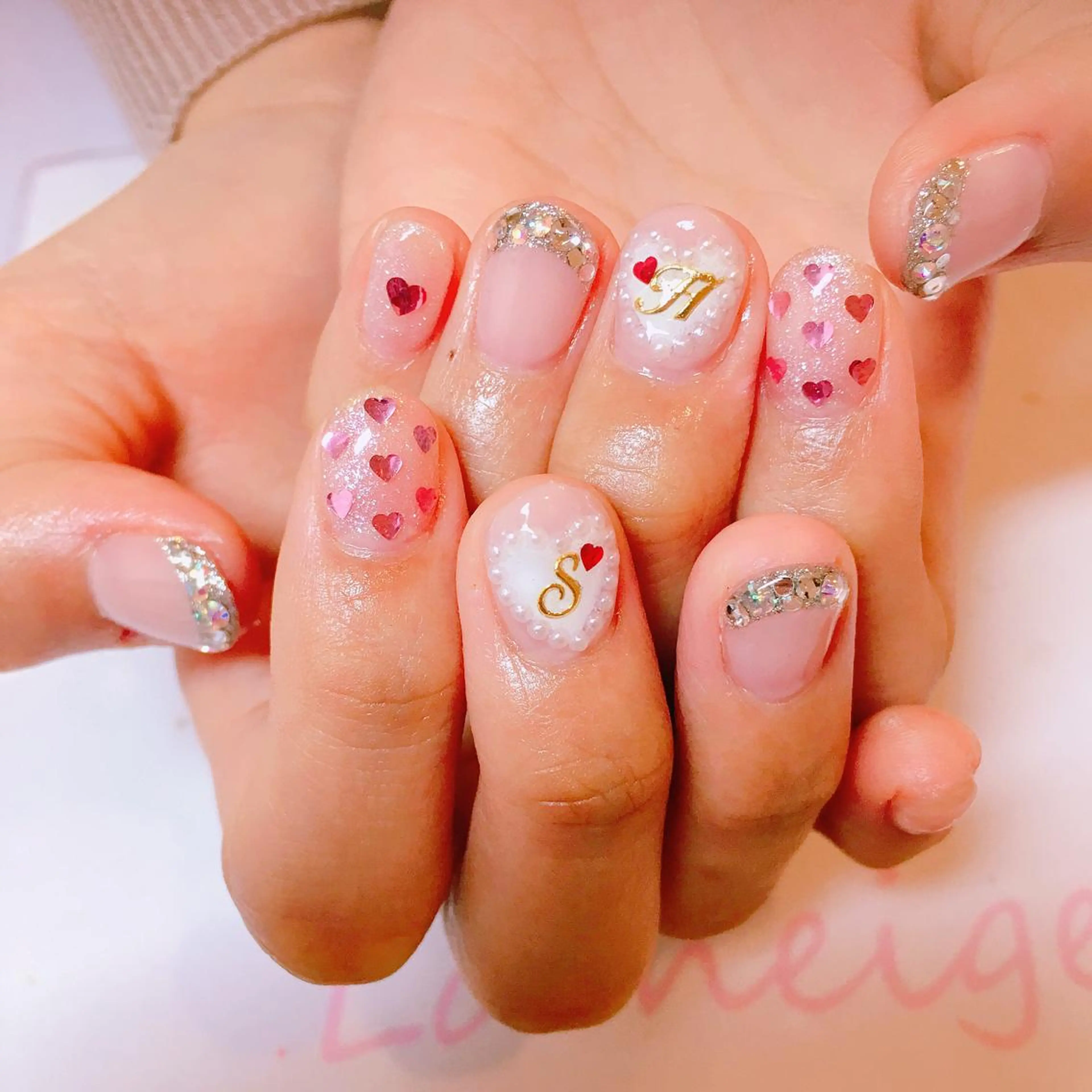 ネイル La neige* yuki 🥯🍑のネイルデザイン