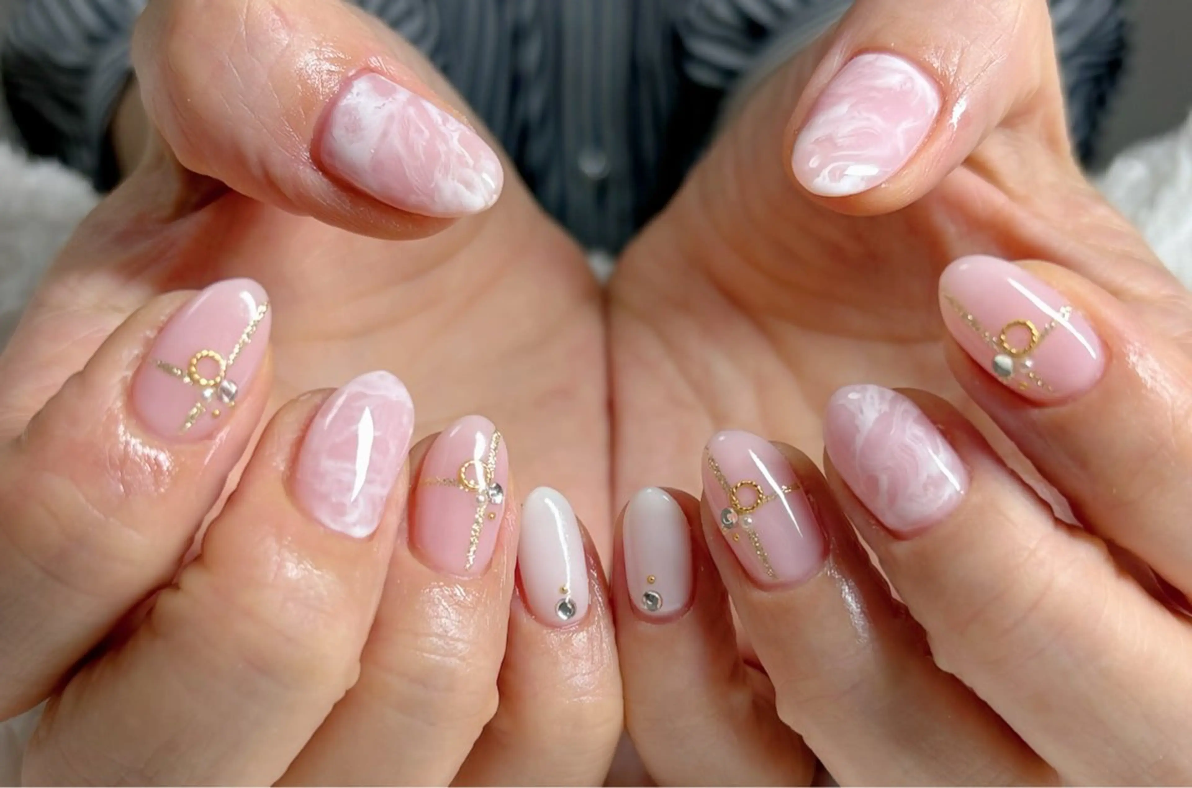 ネイル ハンドネイル 市川駅 ✿中津のネイルデザイン