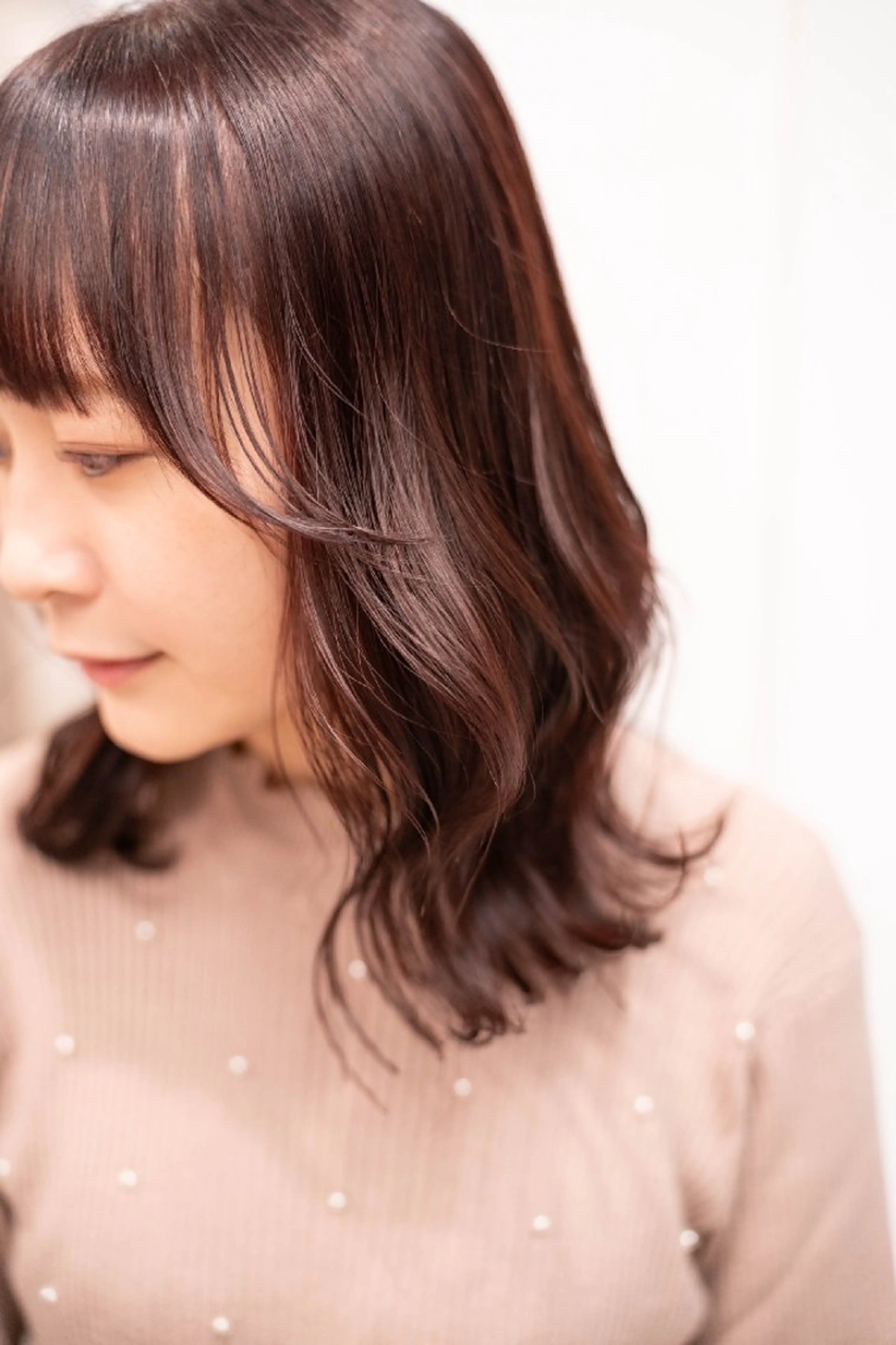 セミロング カラー ヘアカラー トリートメント Lazo所属・Lazo/ 原弥和子のヘアスタイル