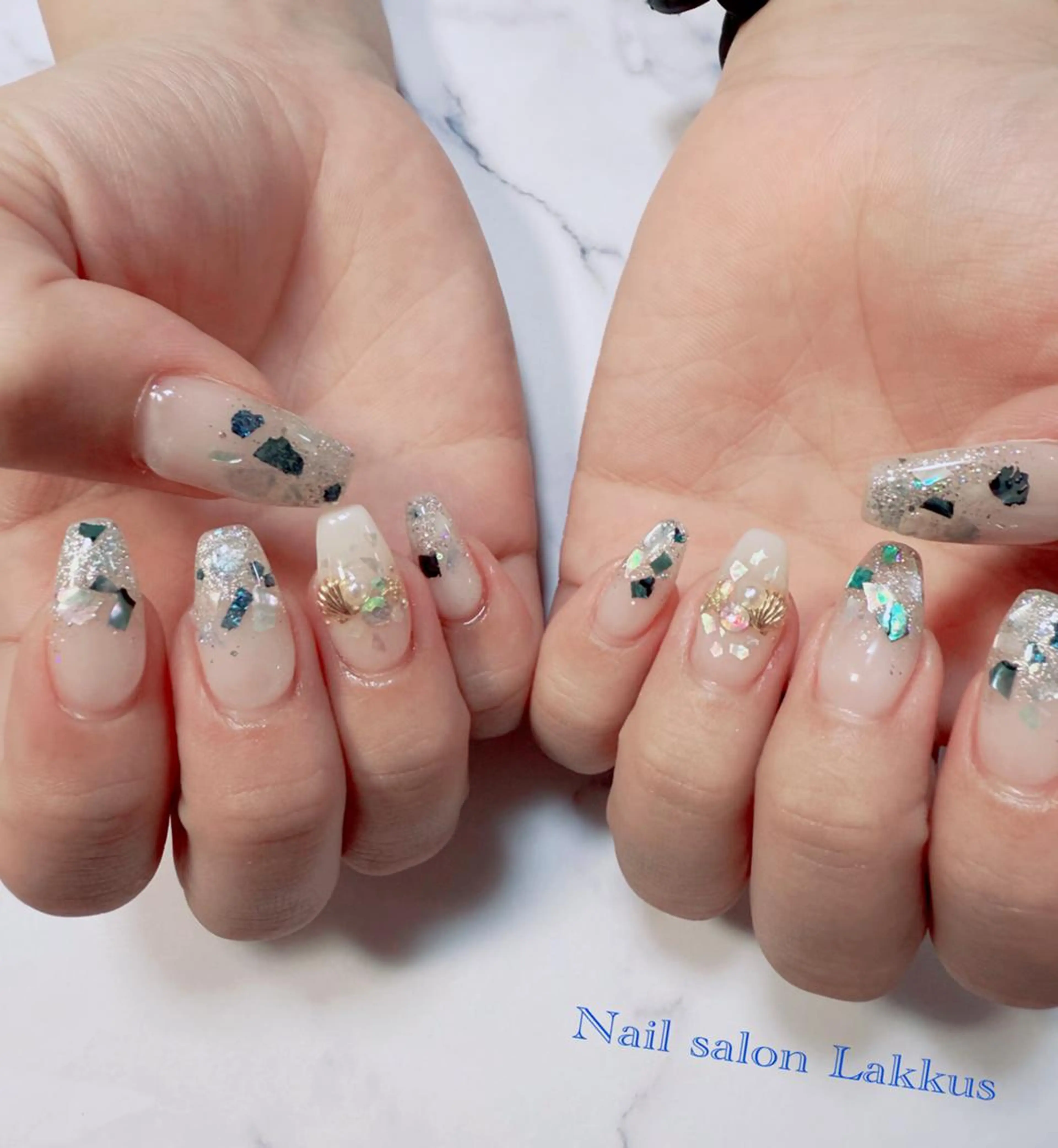 ネイル 夏ネイル Lakkus T－CHIのネイルデザイン