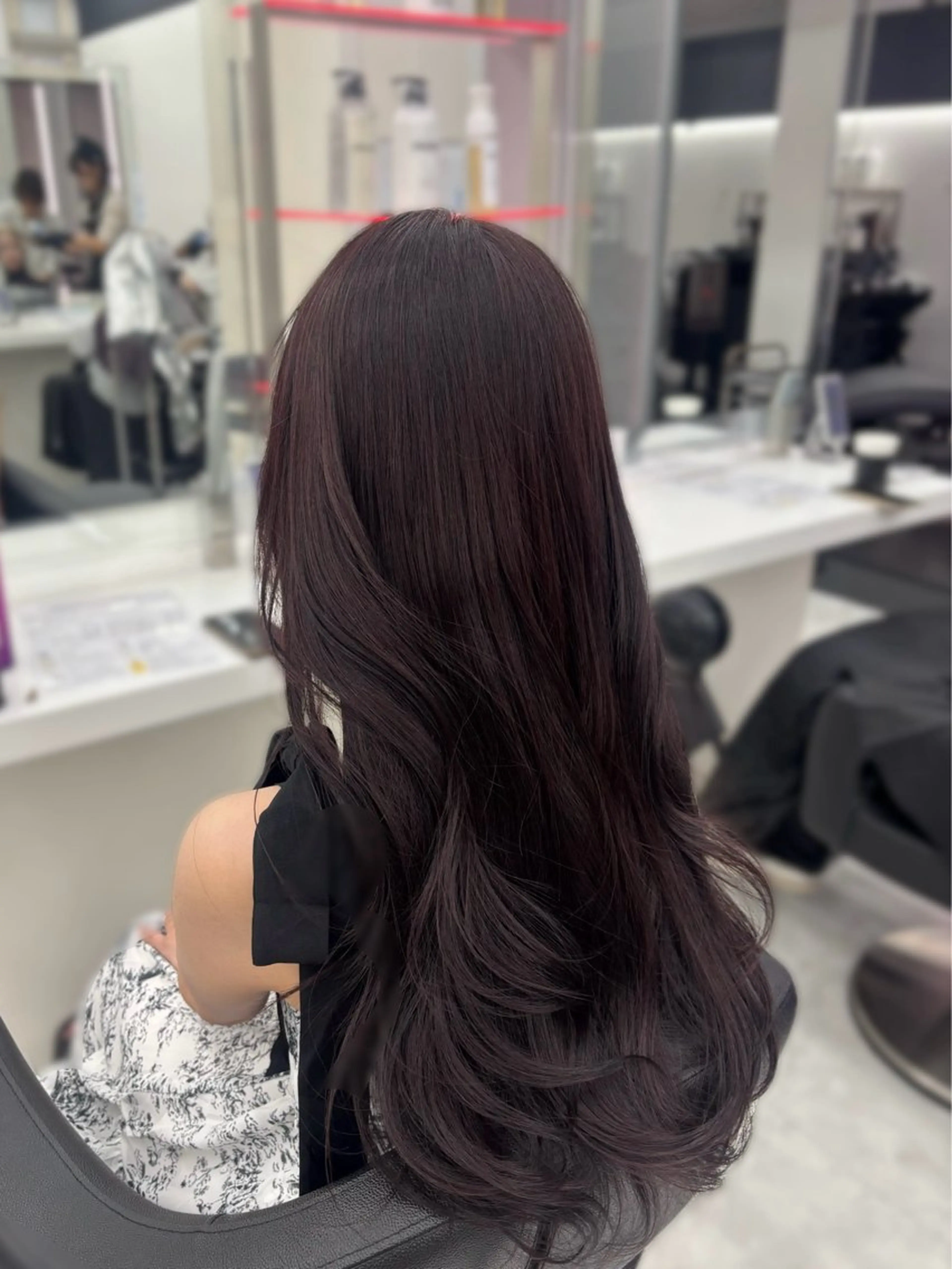 カラー かわいい艶髪🤍 れいな🤍のヘアスタイル