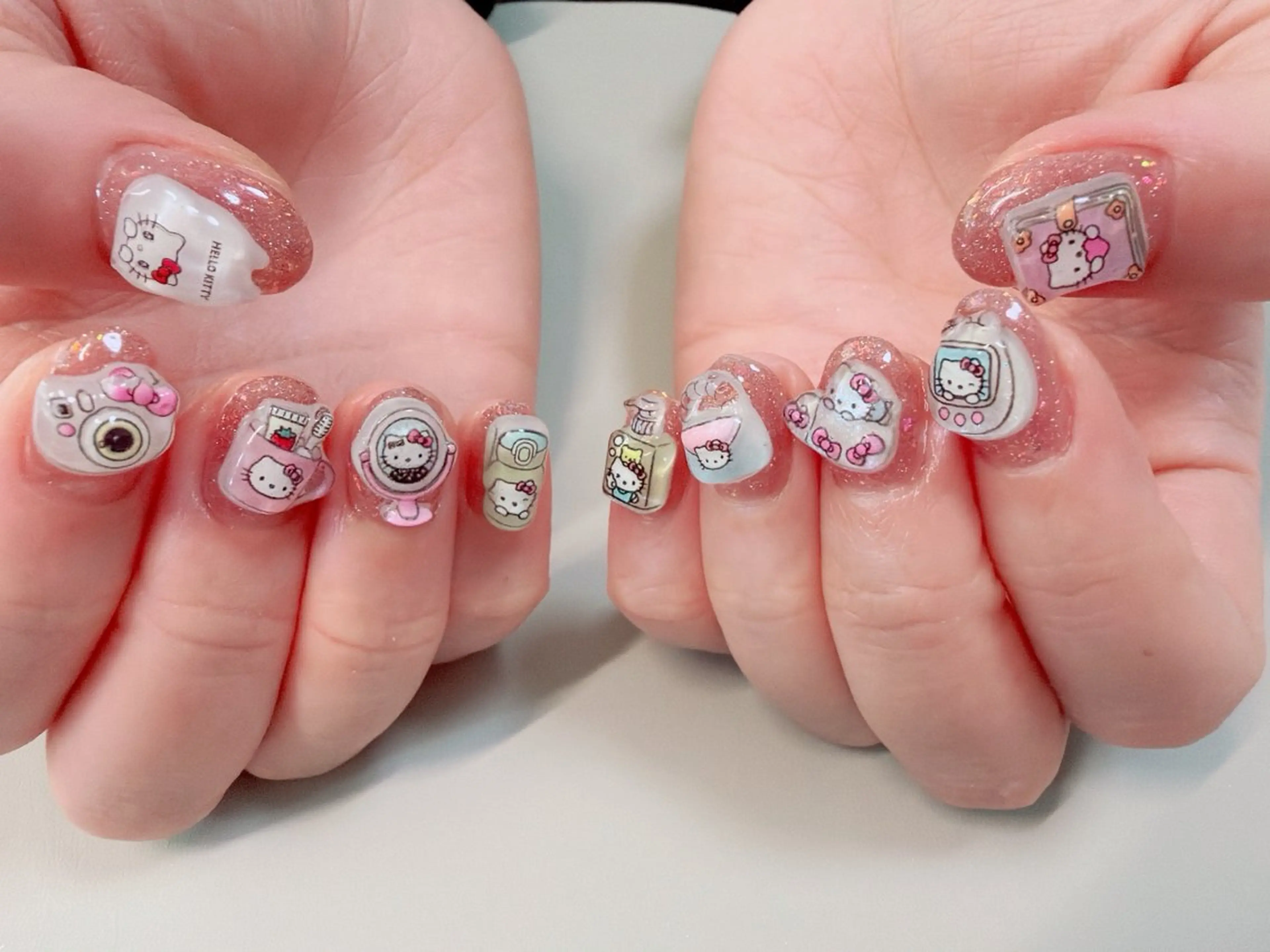 ネイル 持ち込み ワンカラーネイル ハンドネイル loop hair所属・kohatsu こはっちゃんのネイルデザイン