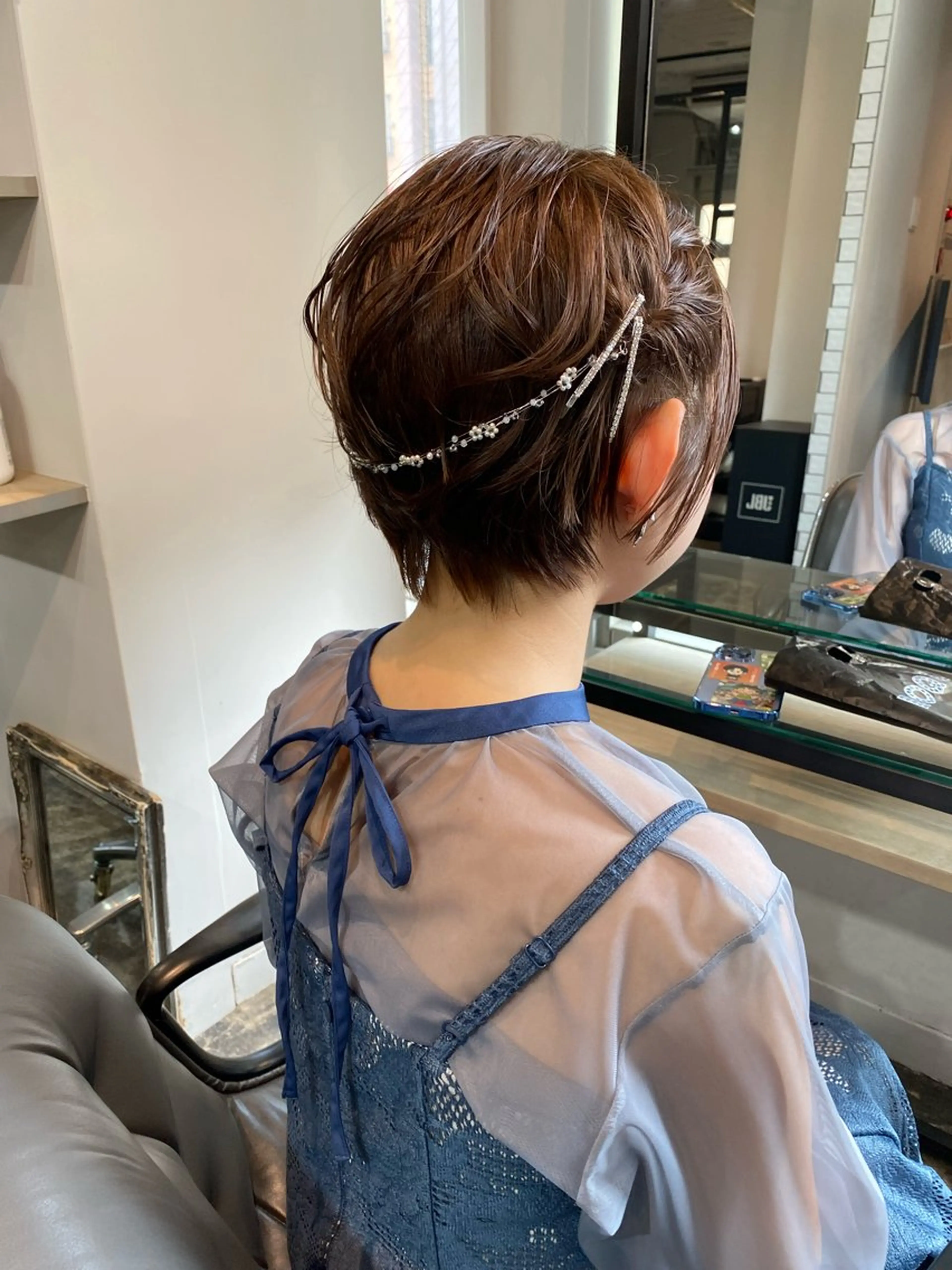 ショート ヘアアレンジ ヘアセット アレンジ指名 no.1✨ｈａｋｏのヘアスタイル