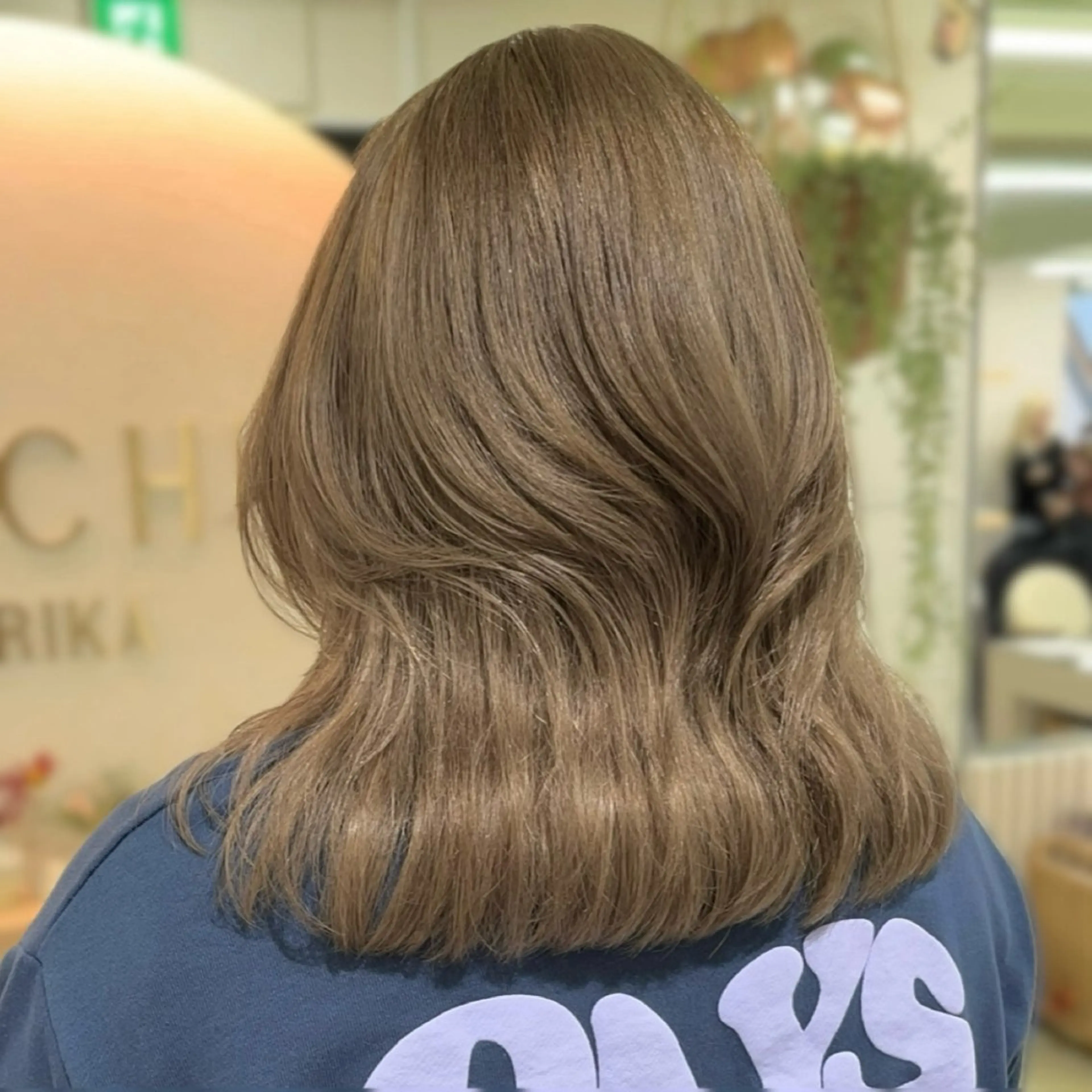 ミディアム カラー HACHI所属・HIYORI👶🏻 🤍カラーモデル募集のヘアスタイル