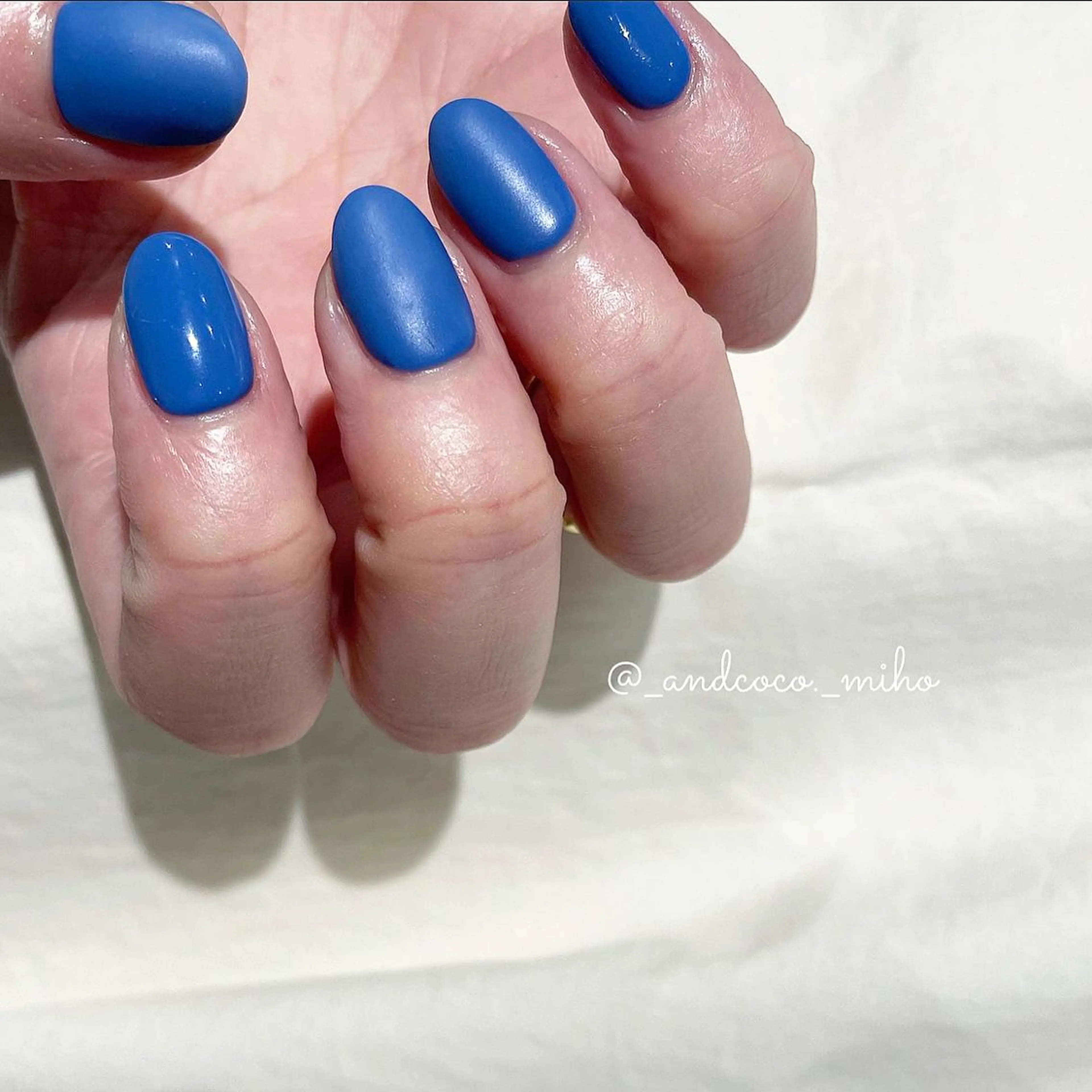 ネイル マットネイル ハンドネイル I'm Me.所属・Nailist〻 mihoのネイルデザイン