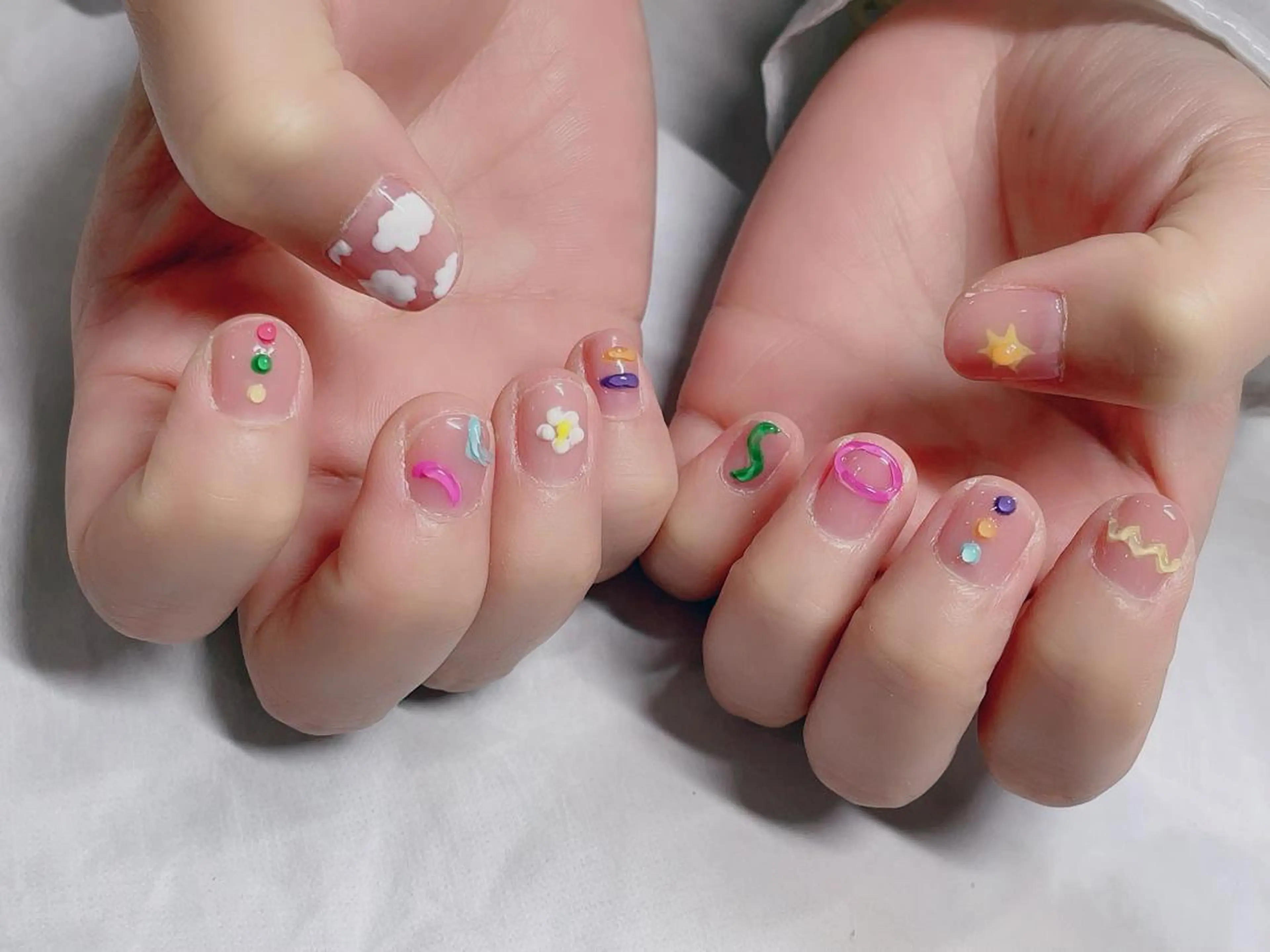 ネイル 大阪江坂 Kaiのネイルデザイン