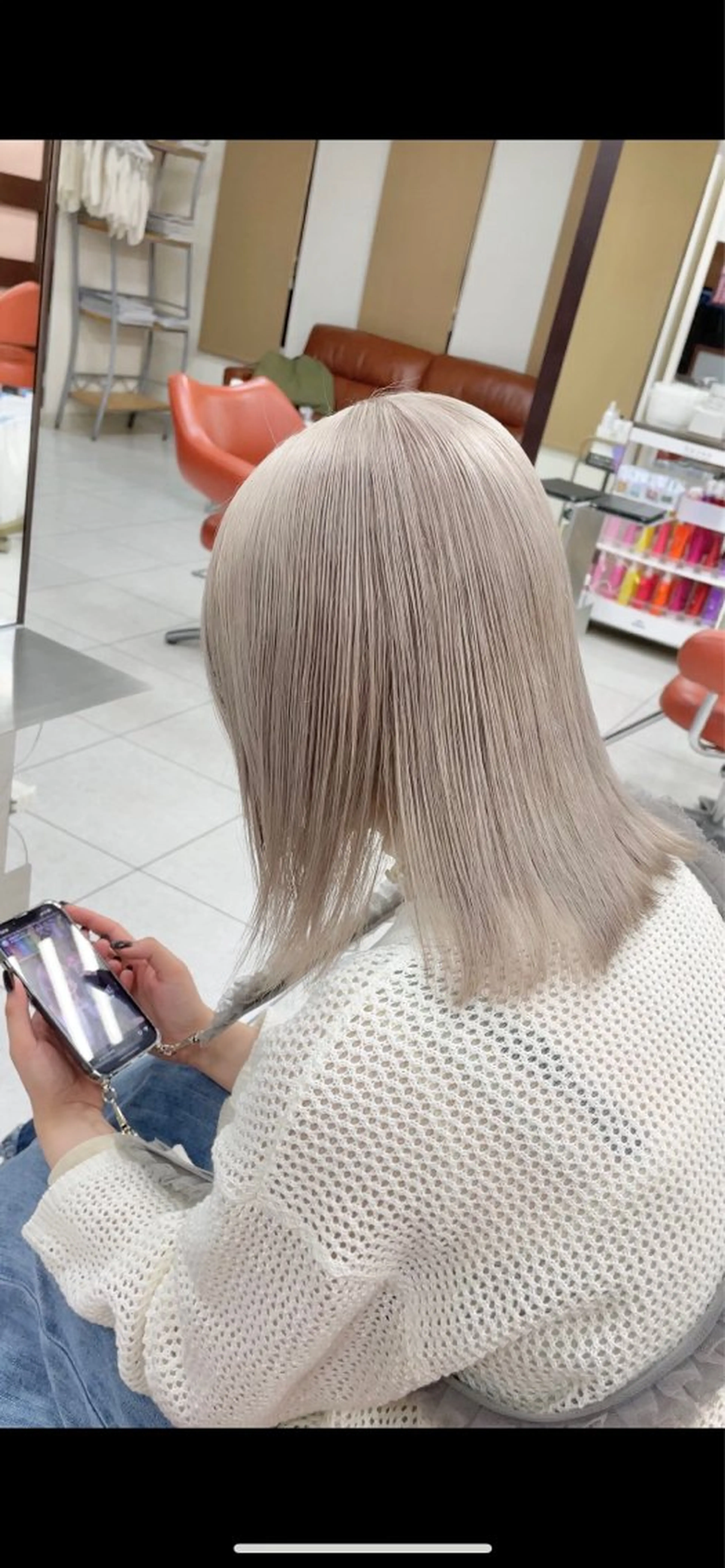 【女性限定】カット+💜ダメージケア💜ヴァリジョアシャンプートリートメント付きの写真