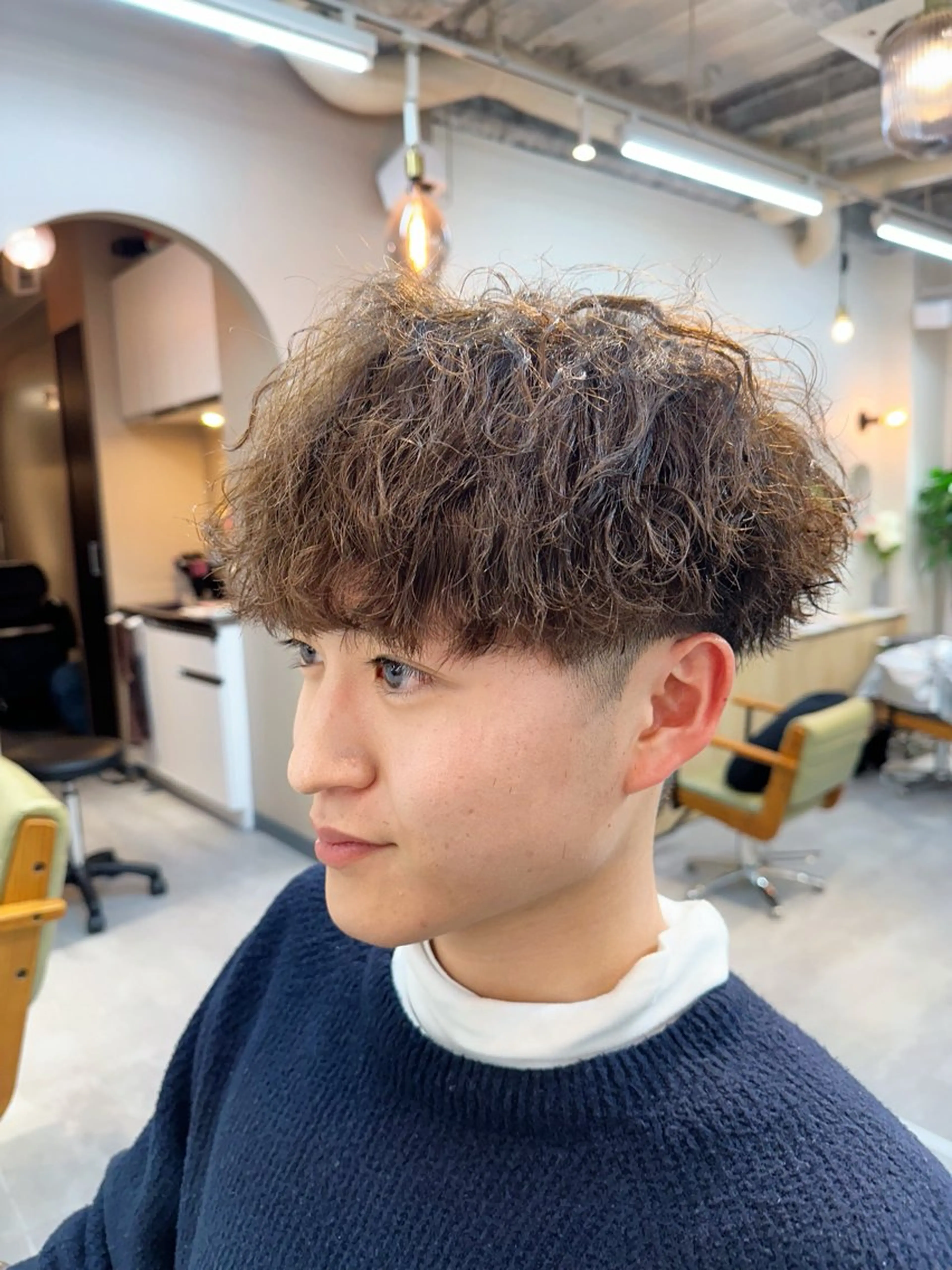 【メンズ限定】カット➕ツイストスパイラルパーマ🌿の写真