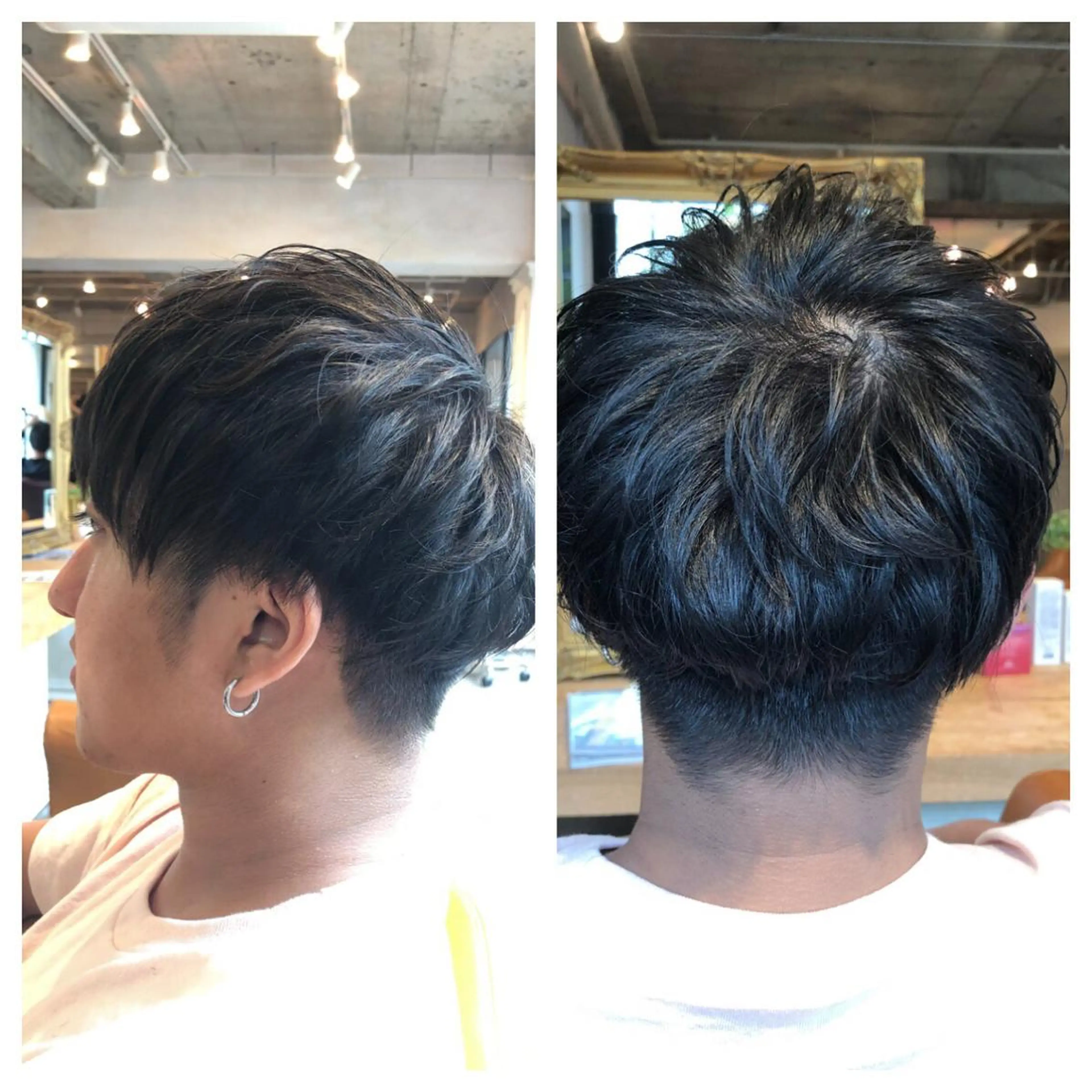 メンズ マッシュ 韓国風カット/ 髪質改善 黒崎のヘアスタイル