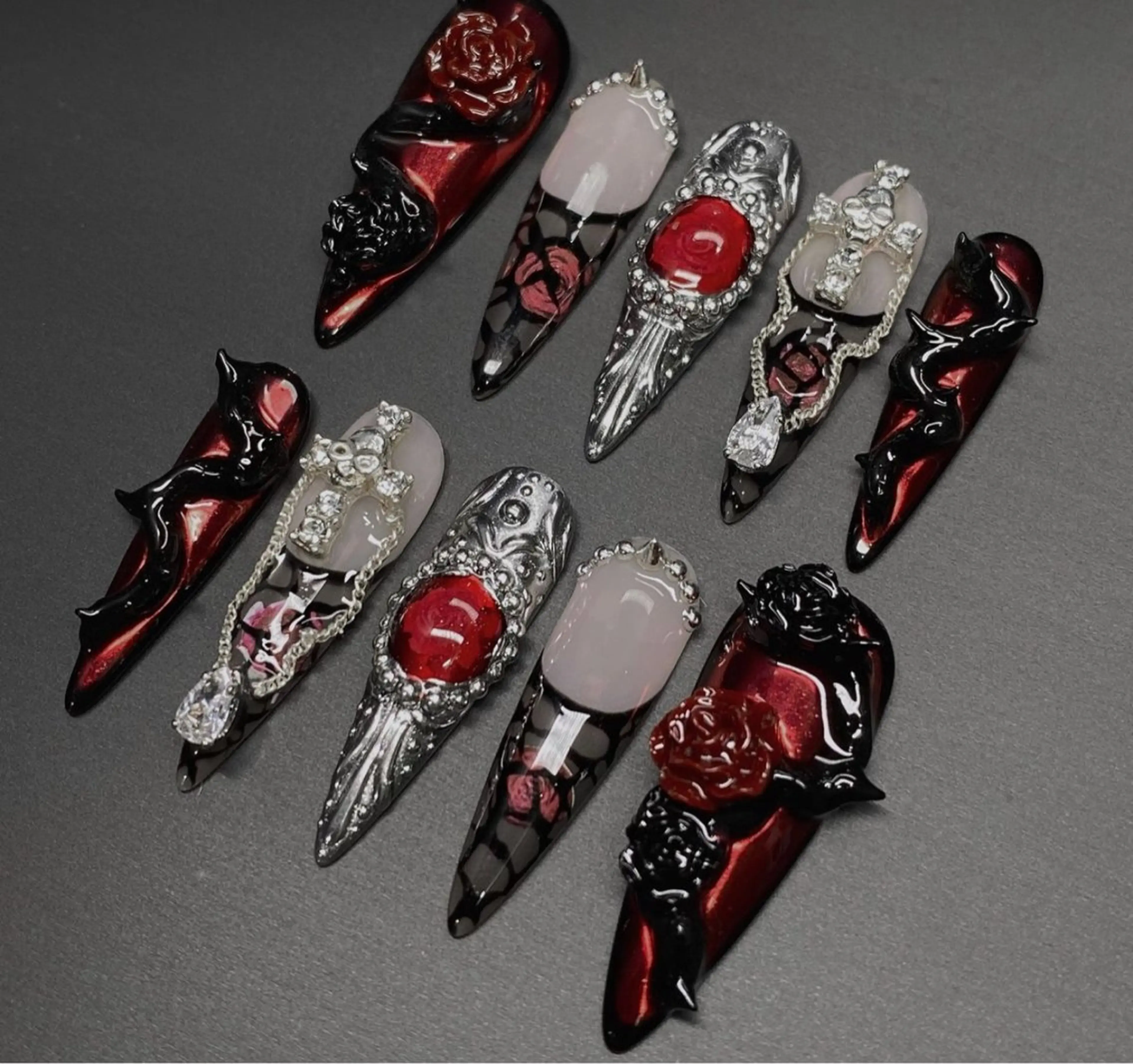 ネイル アートネイル 長さ出し フットネイル フレンチネイル ジェルネイル Kawaii Nail Salon所属・YURI NAIL NARITAのネイルデザイン