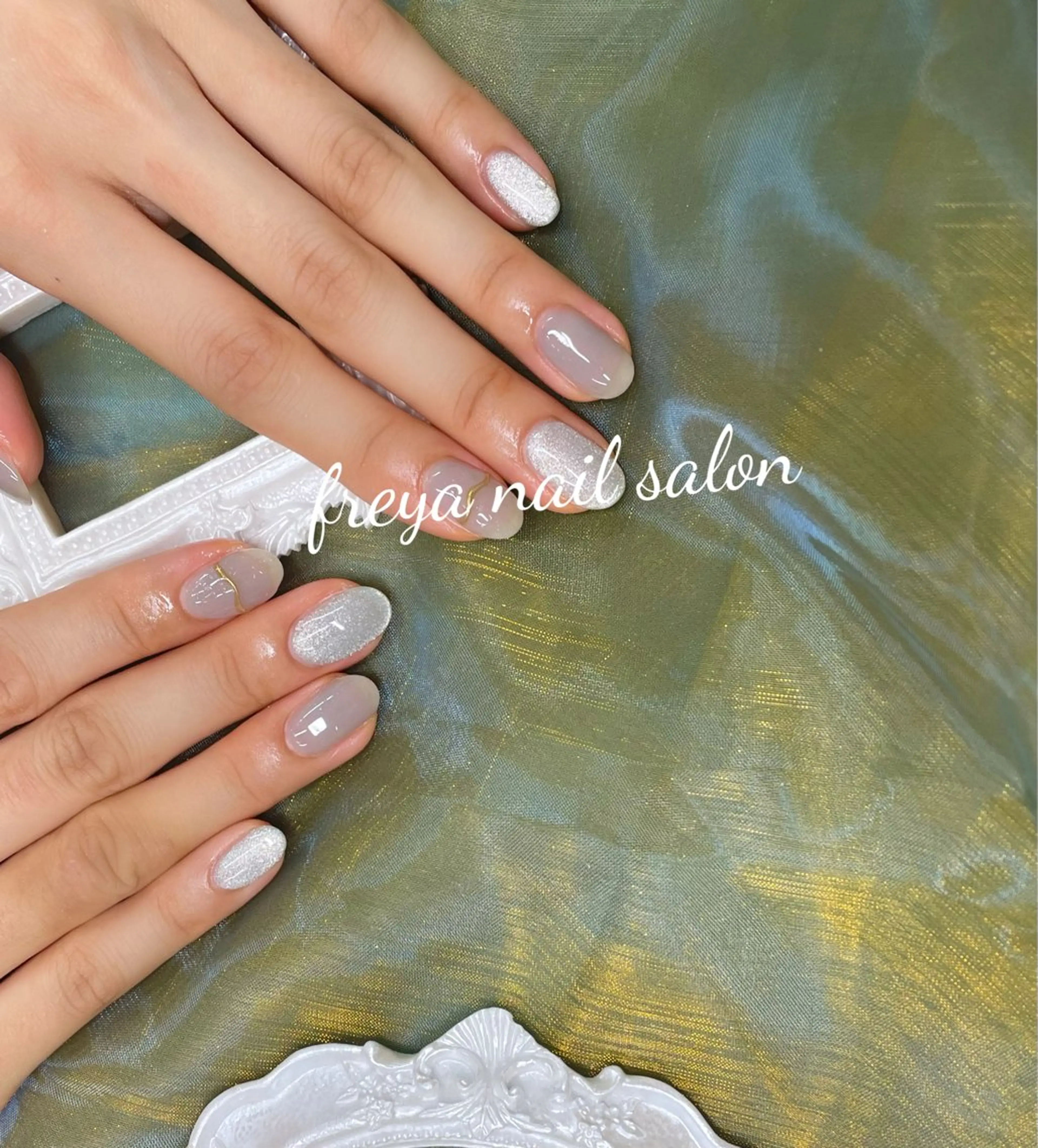 【ハンド】シンプルアート定額コース¥4980 【初回ジェルオフ無料ケア込み】の写真