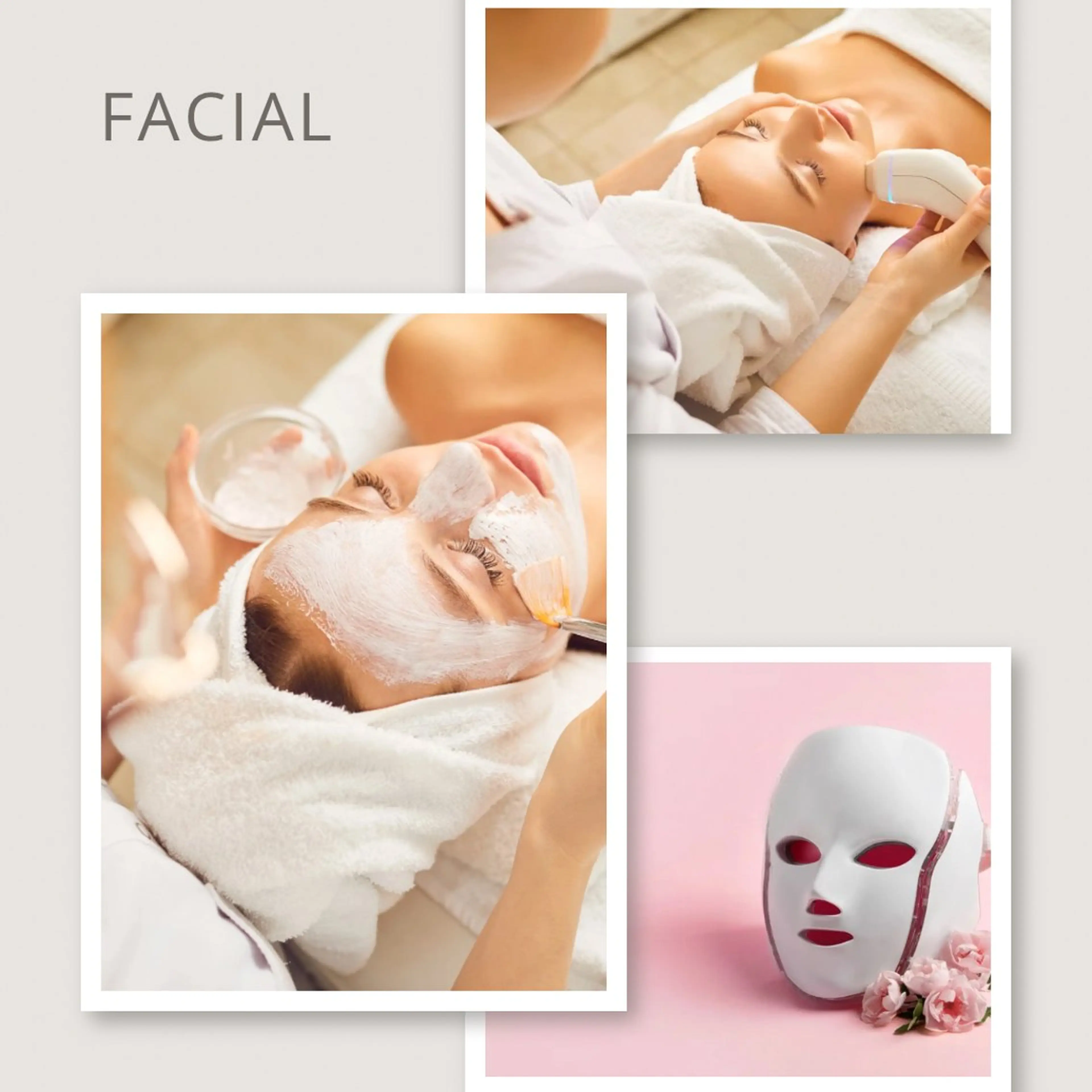 小顔リフトアップメニュー⭐︎独自の手法でハンドマッサージ、機械を利用しながら今日からあなたも小顔女子。迷ったらまずこれ！の写真