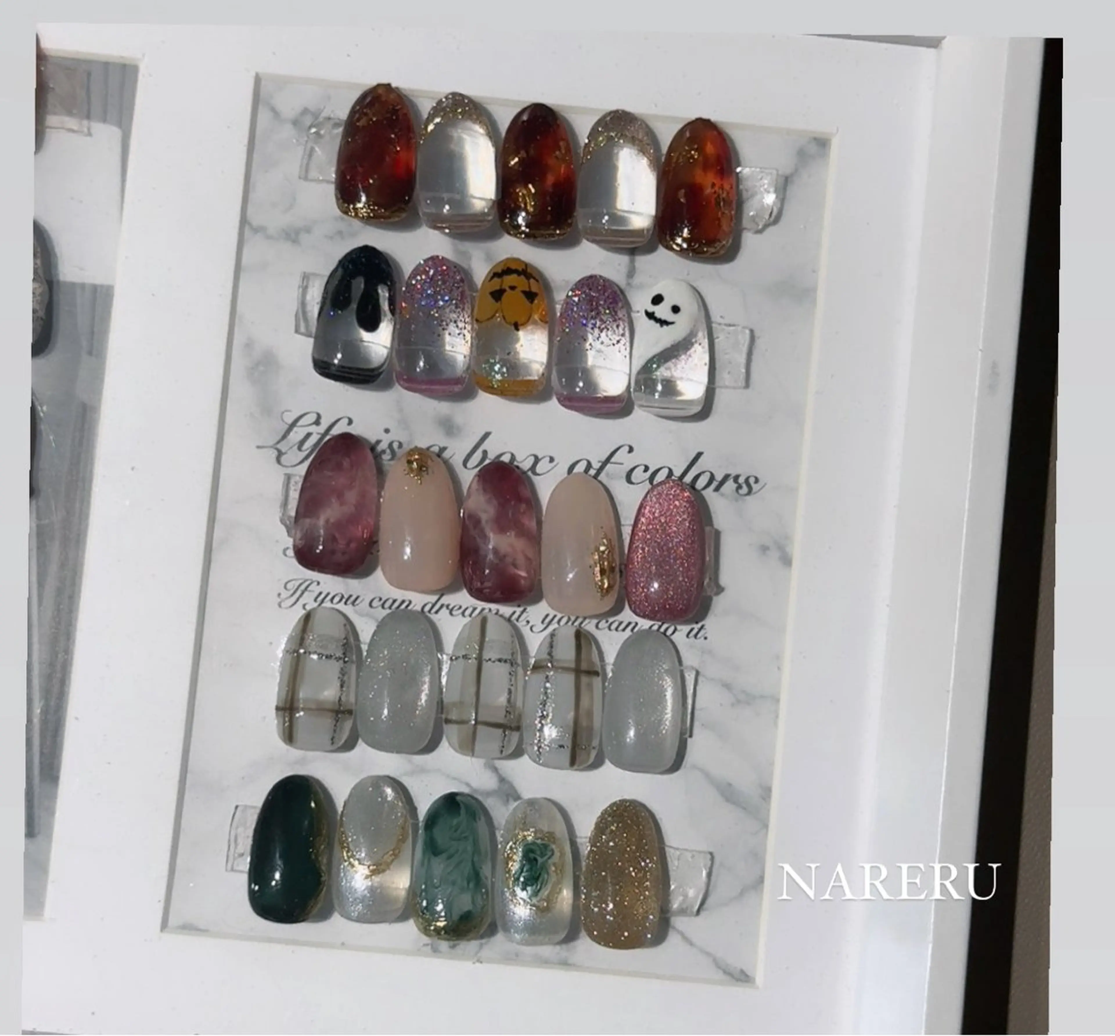 ネイル ハンドネイル NARERU rycomのマツエク・マツパデザイン