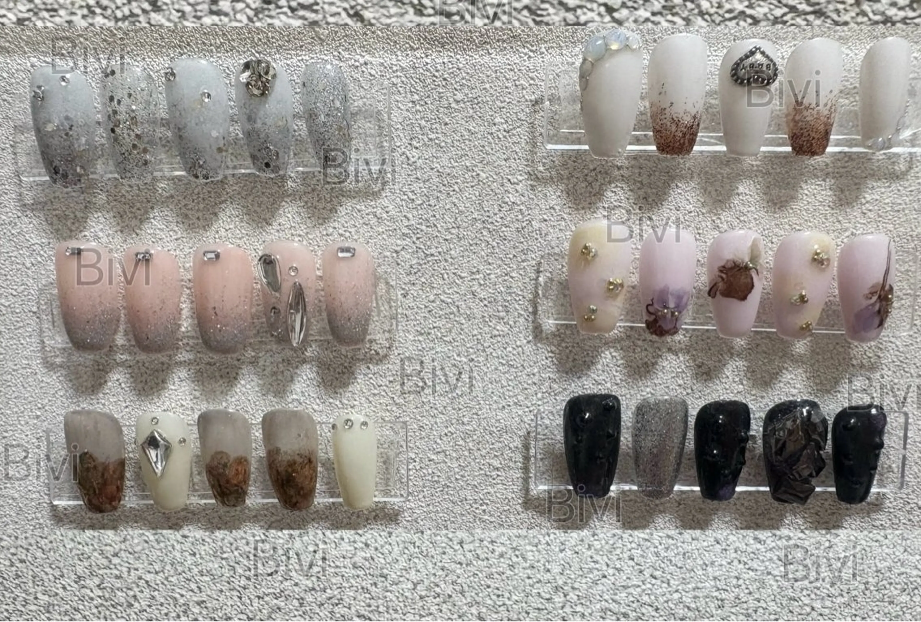 【ハンド】装飾定額デザイン　(オフ有&ケア込) 150​〜​180分の写真