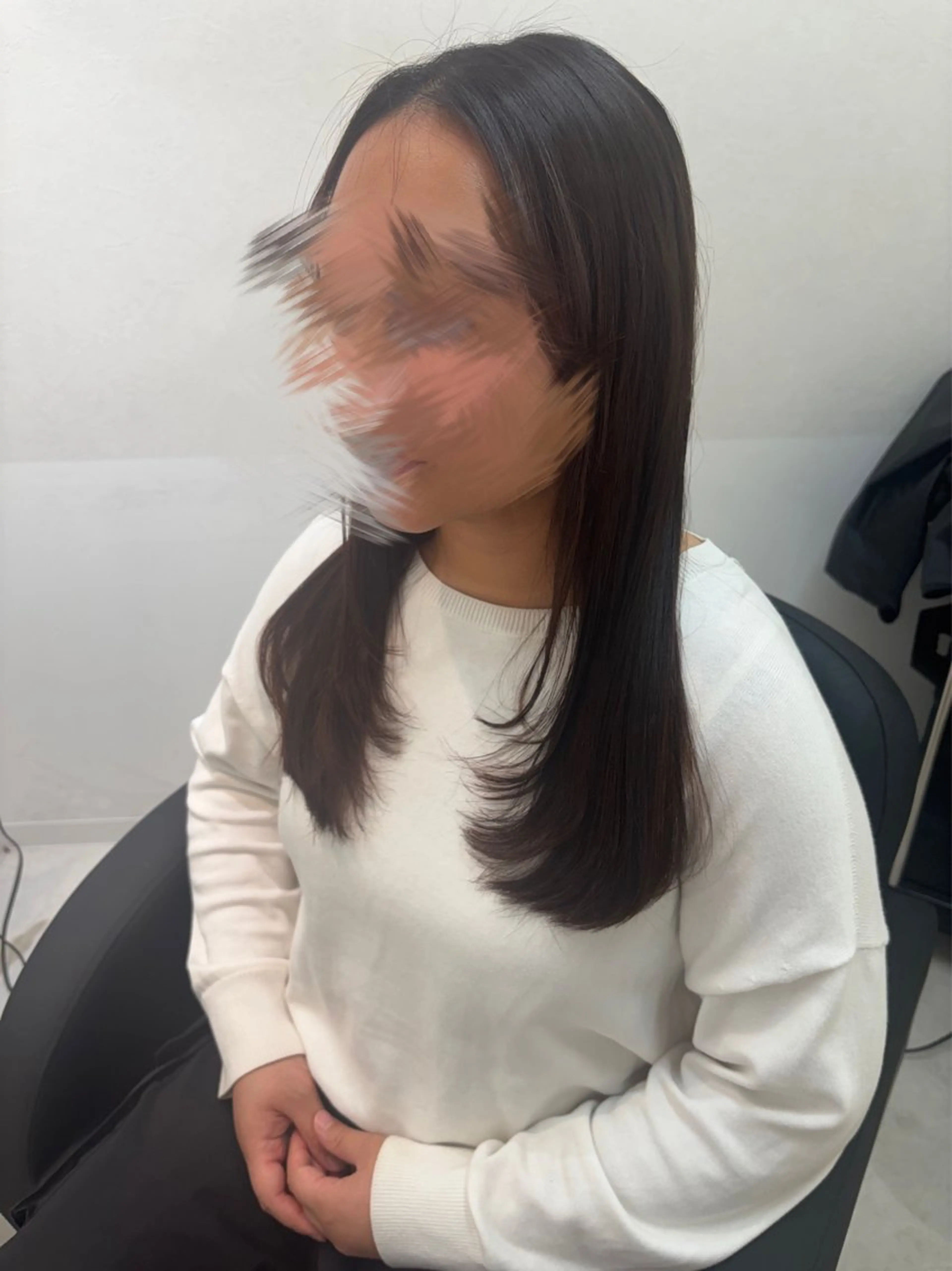 ロング レイヤーカット ボブ/顔周りレイヤー asuka🫧のヘアスタイル