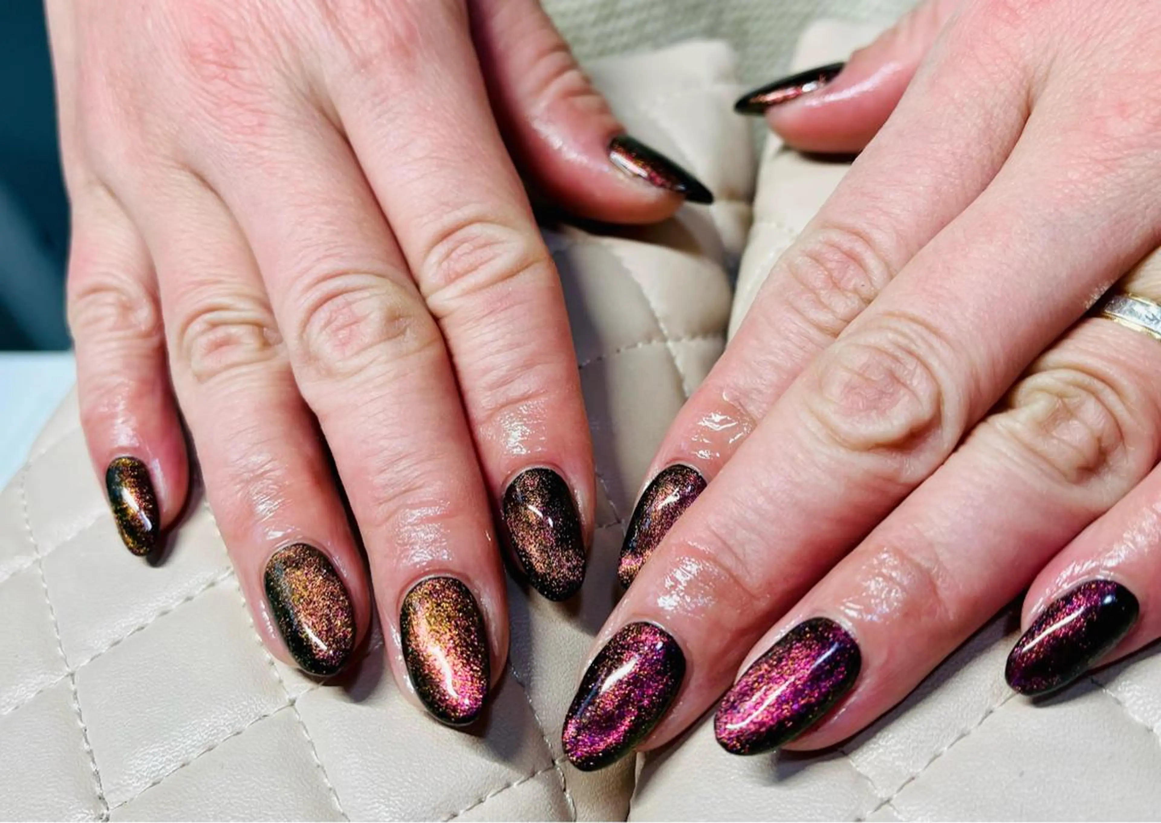 ネイル goldgleams ちなのネイルデザイン