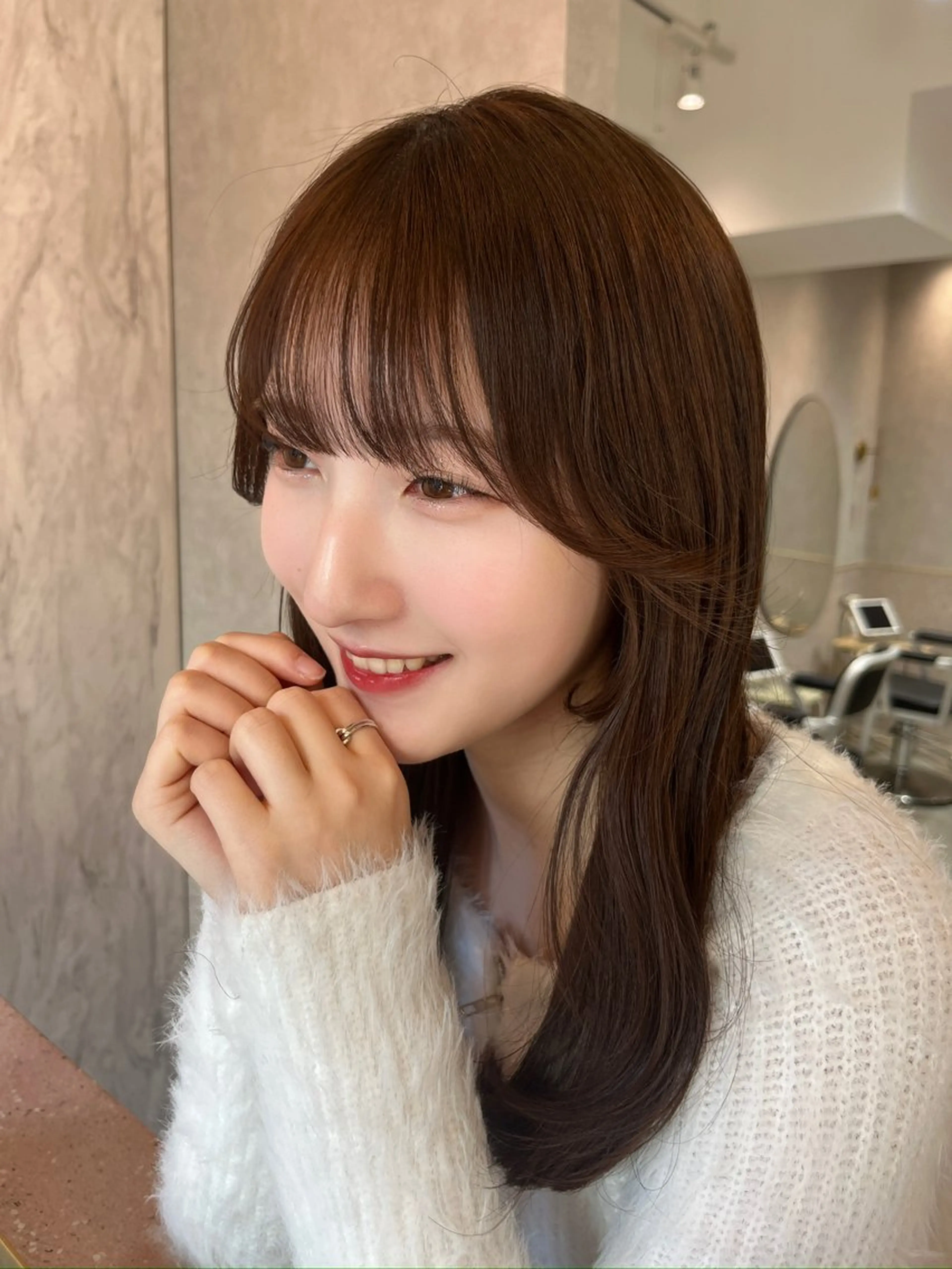 🍀✨お出かけ前に【前髪＋顔周りカット＋1stepトリートメント】✨🍀の写真