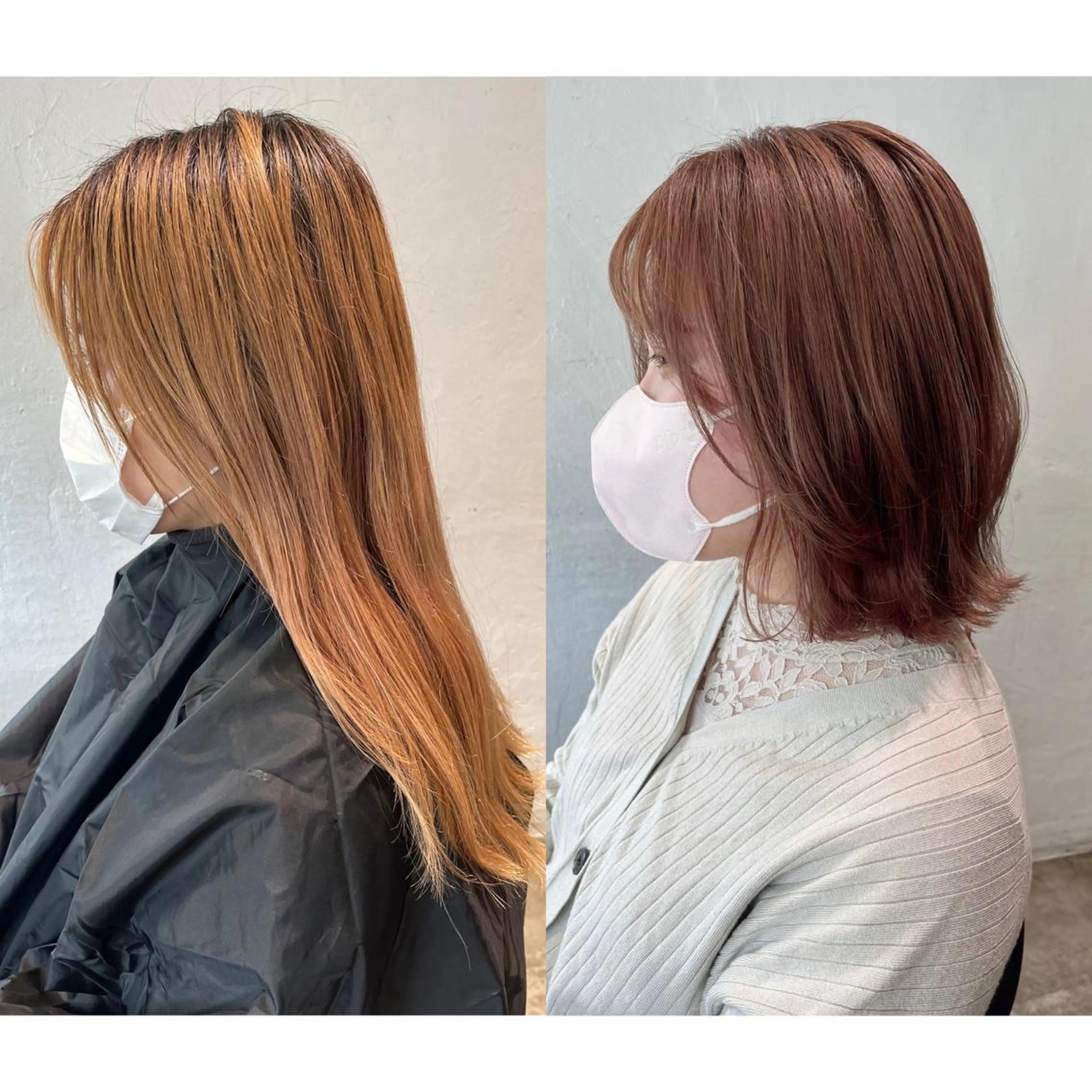 ミディアム ボブ くびれヘア カット ヘアカラー トリートメント 似合わせ特化🌷 kasumiのヘアスタイル