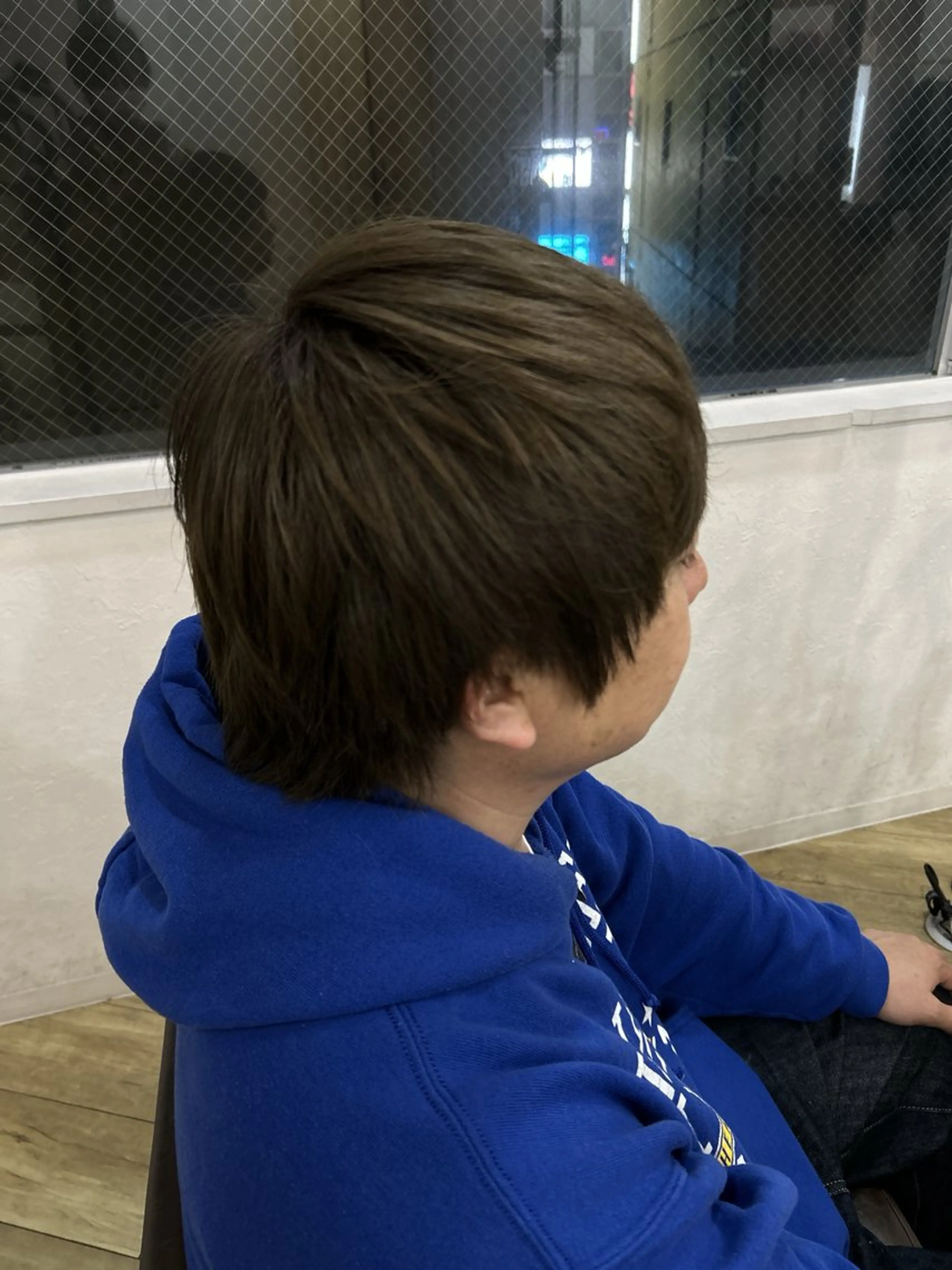 カラー メンズ メンズブリーチ ブリーチ ブラウンカラー ココアブラウン アトレ藤沢店所属・【アトレ藤沢】矢野 素子のヘアスタイル