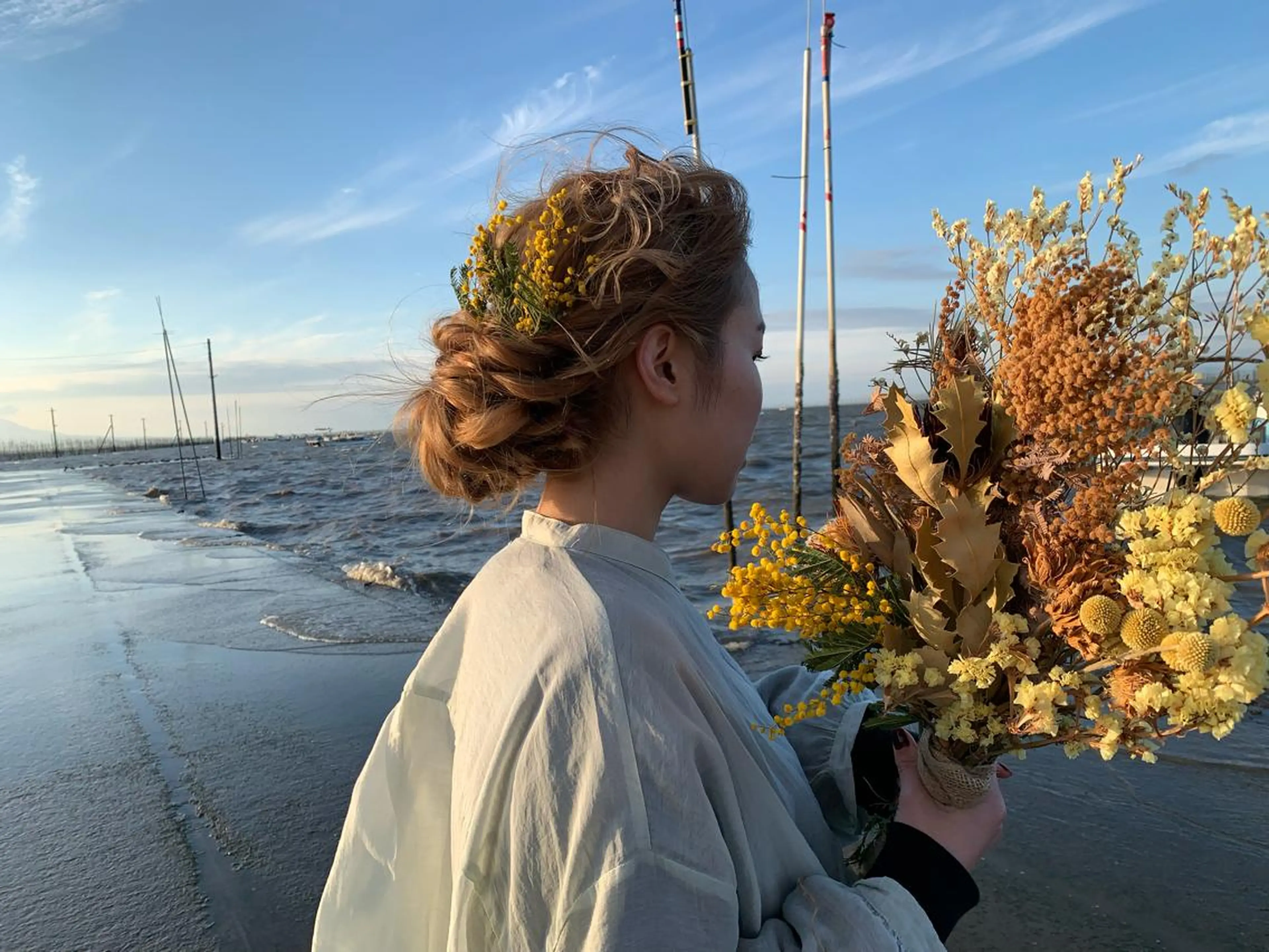 ロング ヘアアレンジ River,Land所属・yui .のヘアスタイル