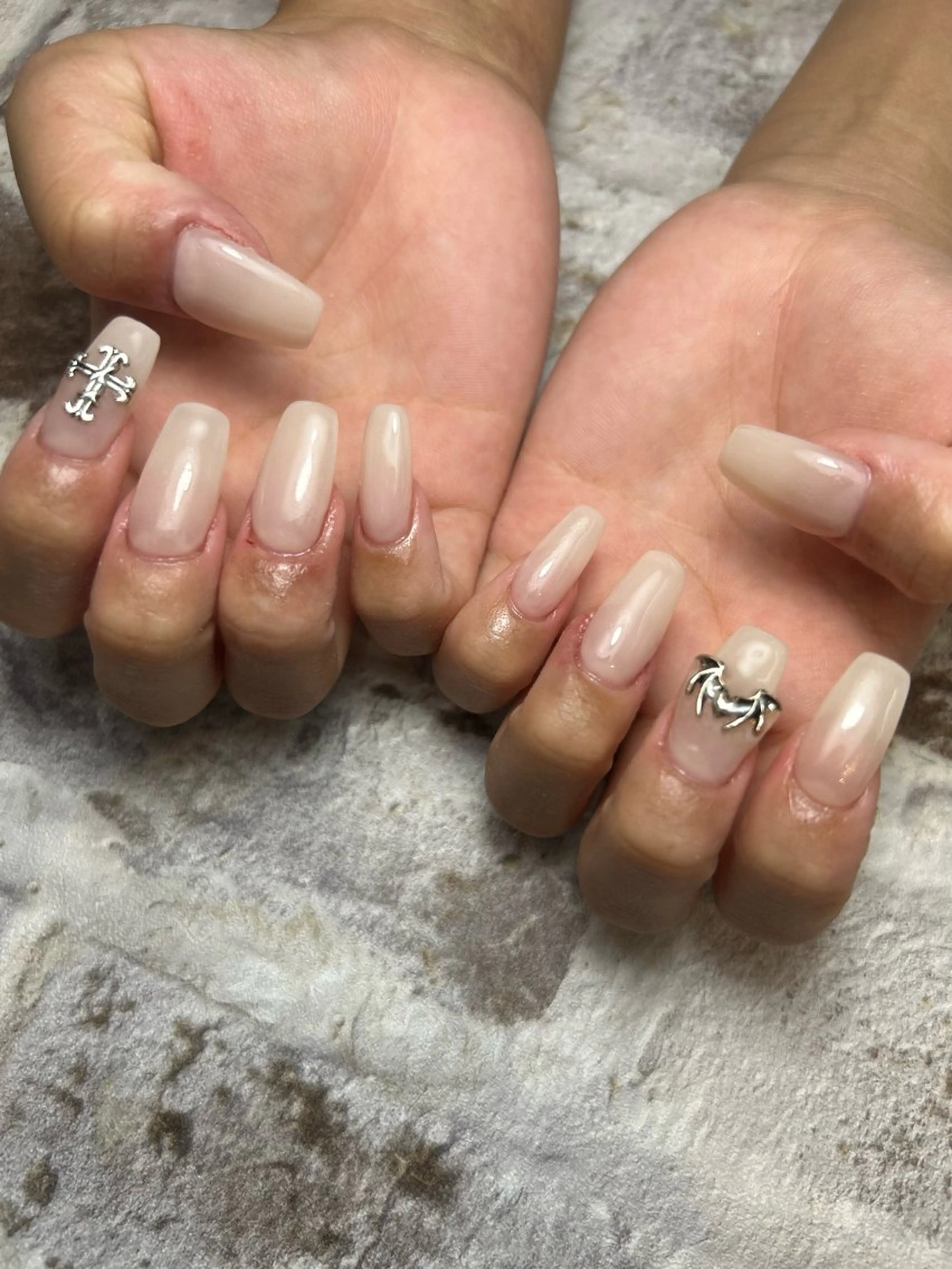 ネイル ワンカラーネイル スカルプネイル ネイルサロンmuumii所属・東十条muumii ネイルまつ毛のネイルデザイン