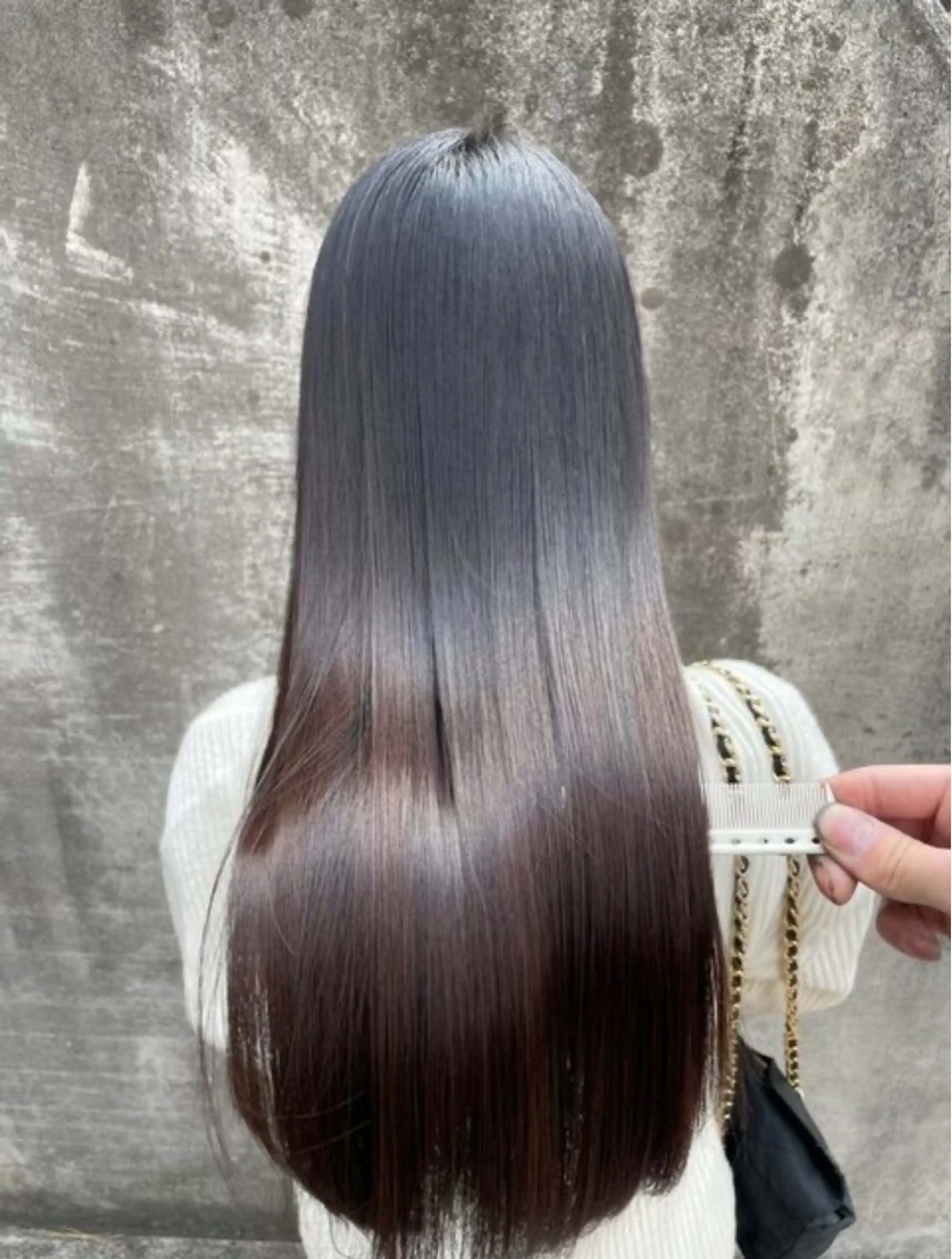 ロング カット 縮毛矯正 トリートメント 【湘南台の艶髪の神様 】💓モリモト💓のヘアスタイル