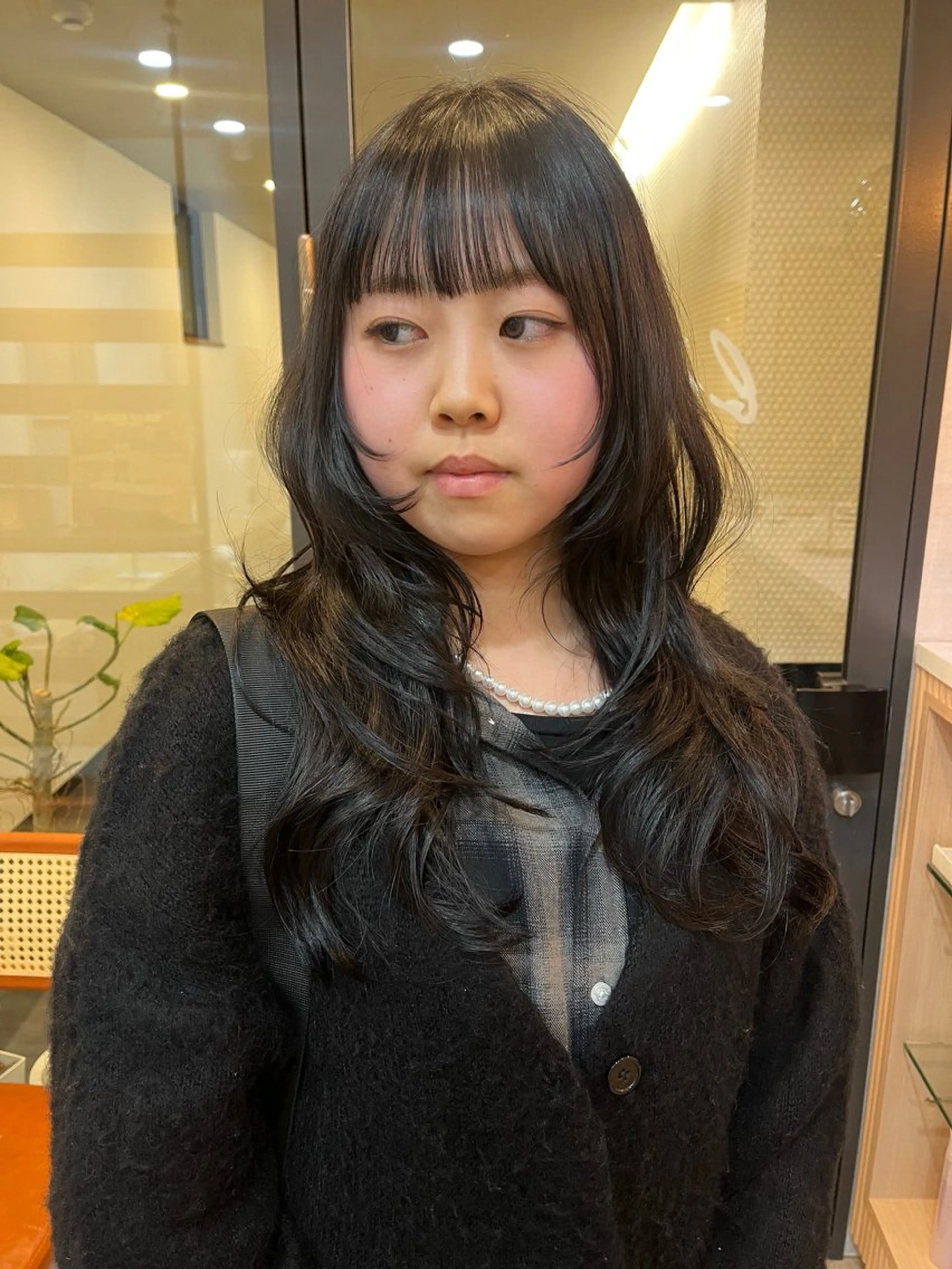 ロング レイヤーカット カット ヘアカラー トリートメント レイヤー/暖色/ 髪質改善/永礼芳果のヘアスタイル