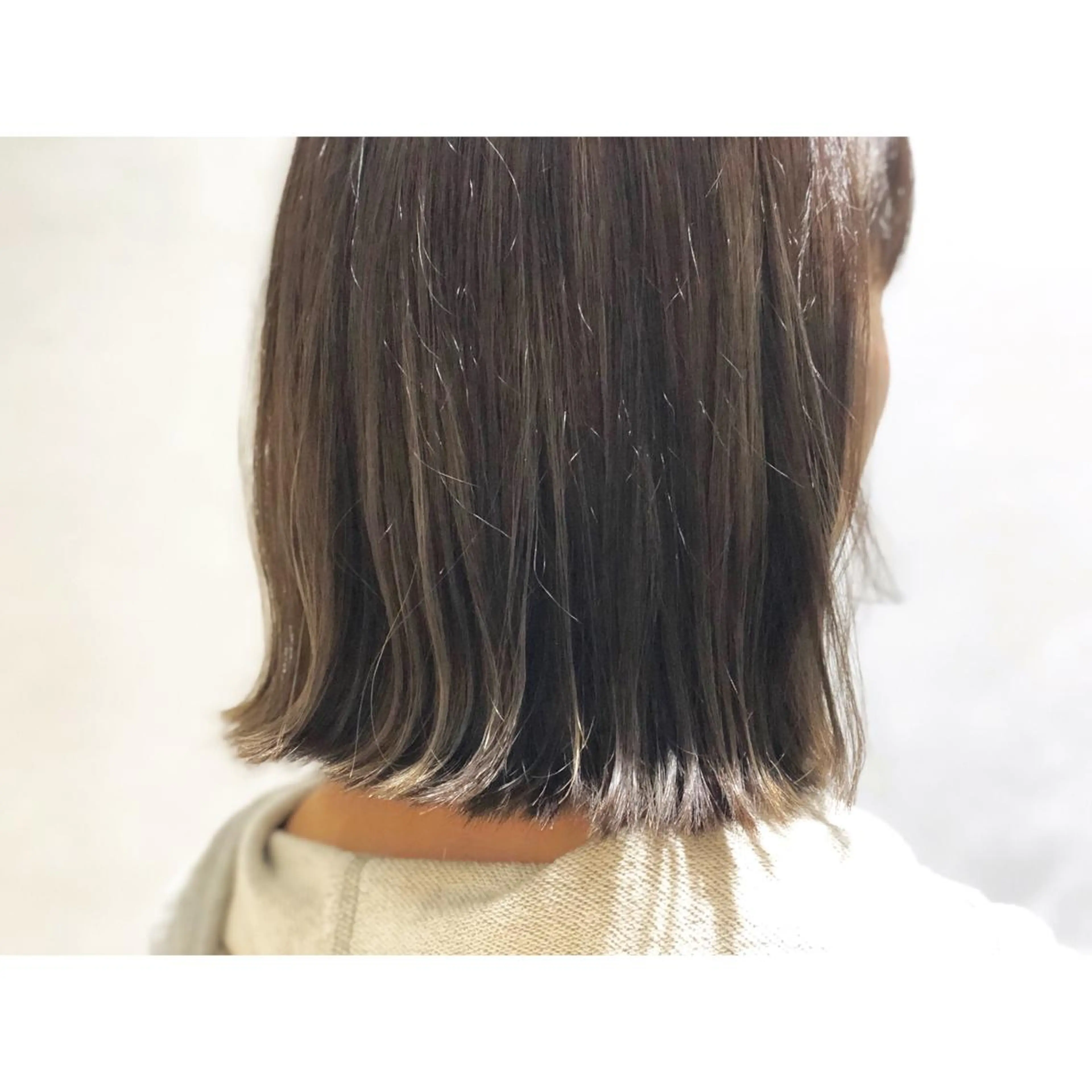 ミディアム カラー ハイライトカラー ハイライト Strawberry所属・原田 志保のヘアスタイル