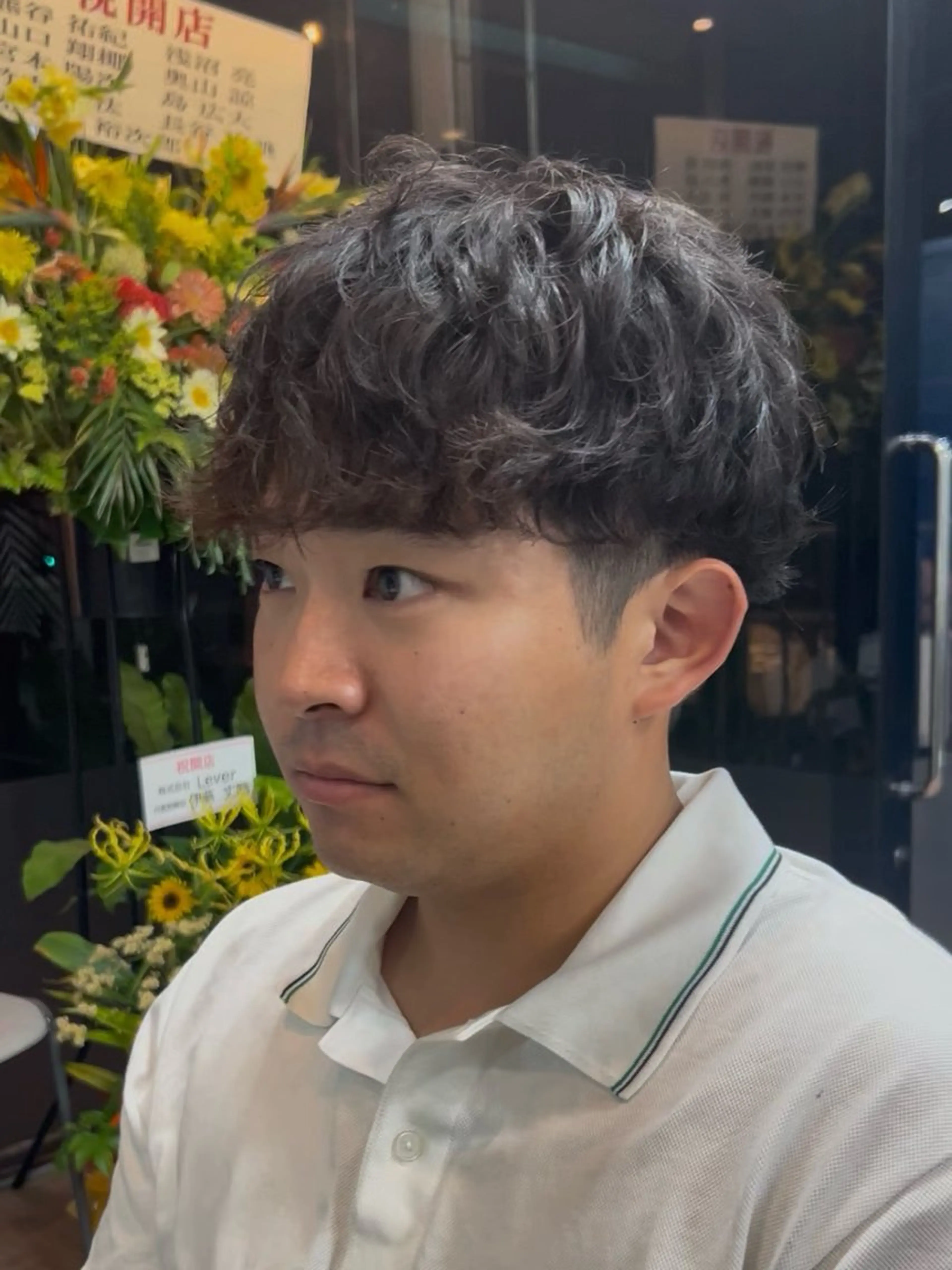 パーマ メンズ フェザーパーマ メンズパーマ 波巻きパーマ カット パーマ yori所属・メンズパーマ/メンズ カット/たばたよしきのヘアスタイル